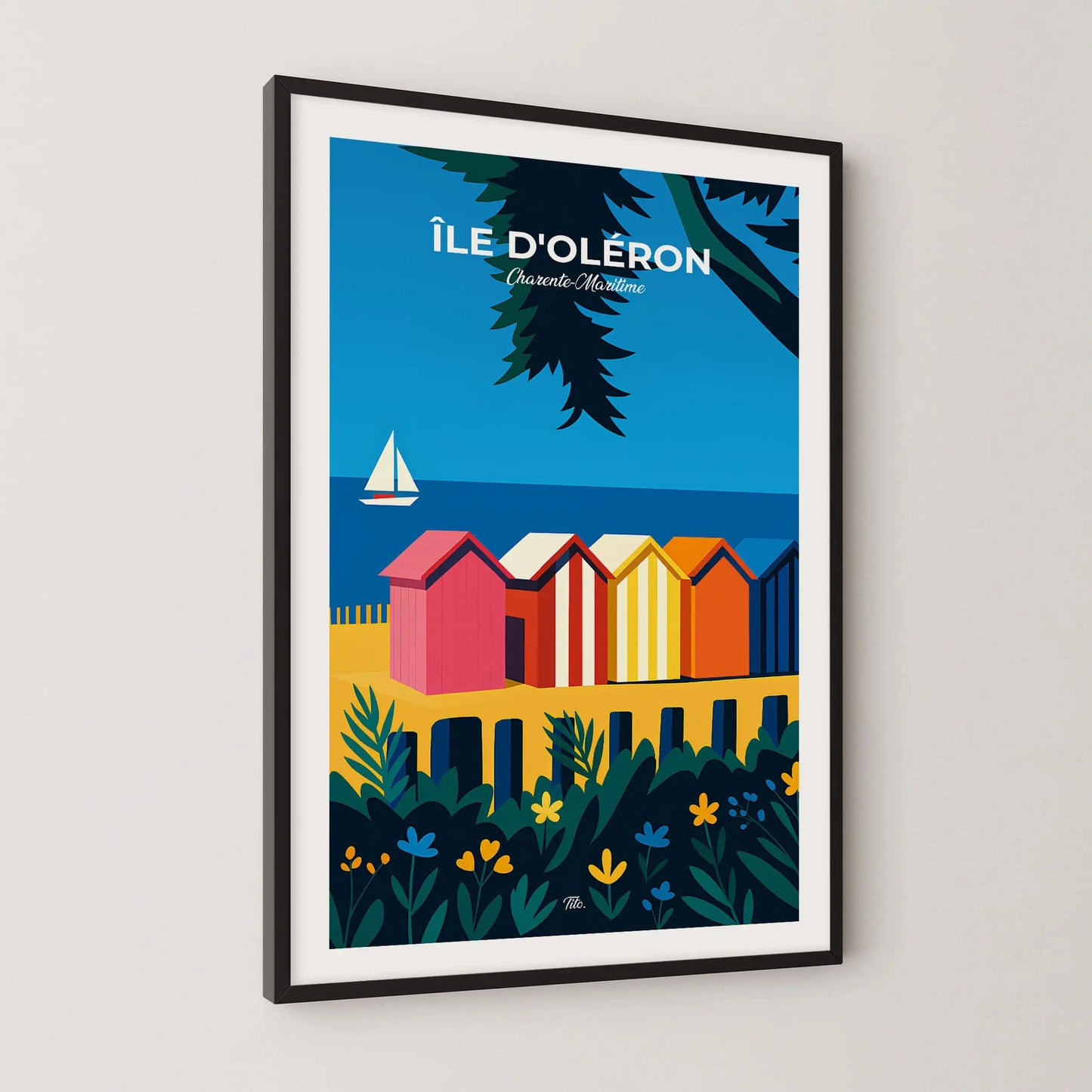 Affiche Île d'Oléron