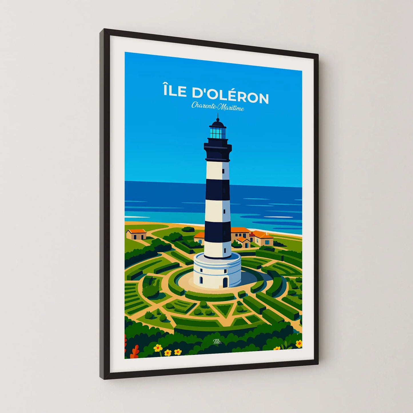 Affiche Île d'Oléron