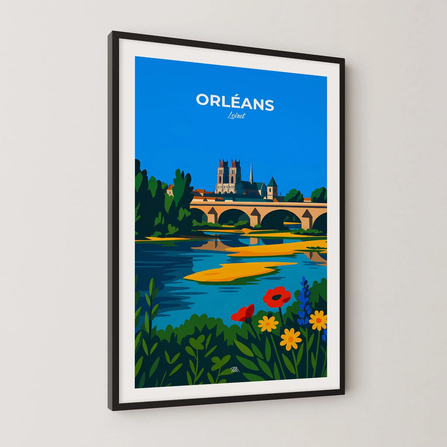 Affiche Orléans