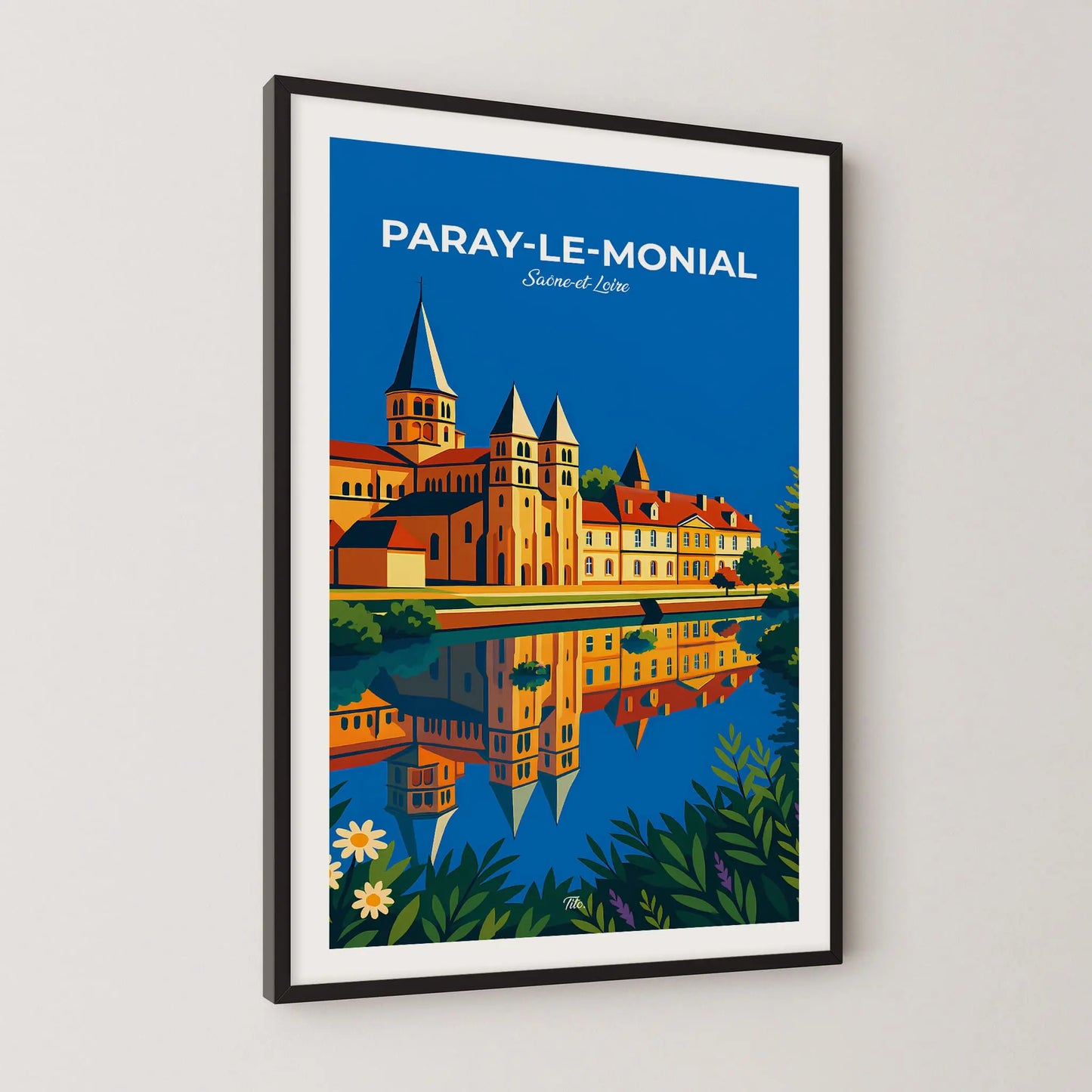 Affiche Paray-le-Monial