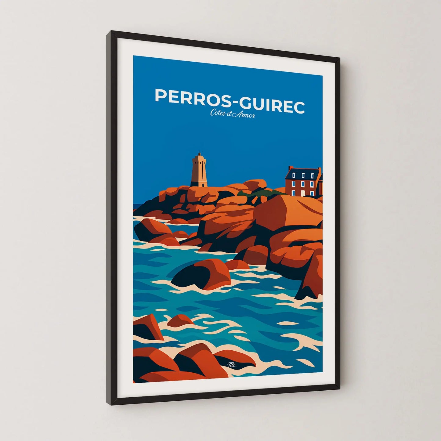 Affiche Perros-Guirec
