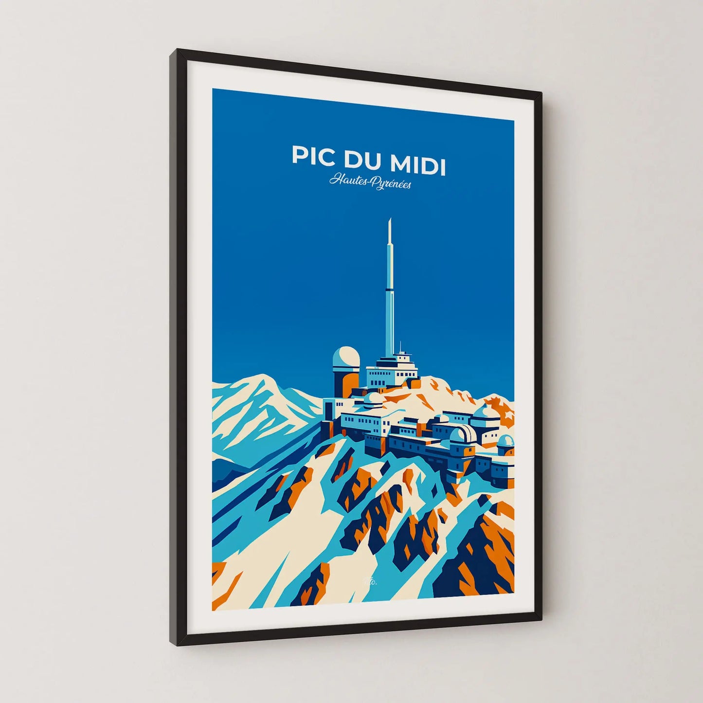 Affiche Pic du Midi