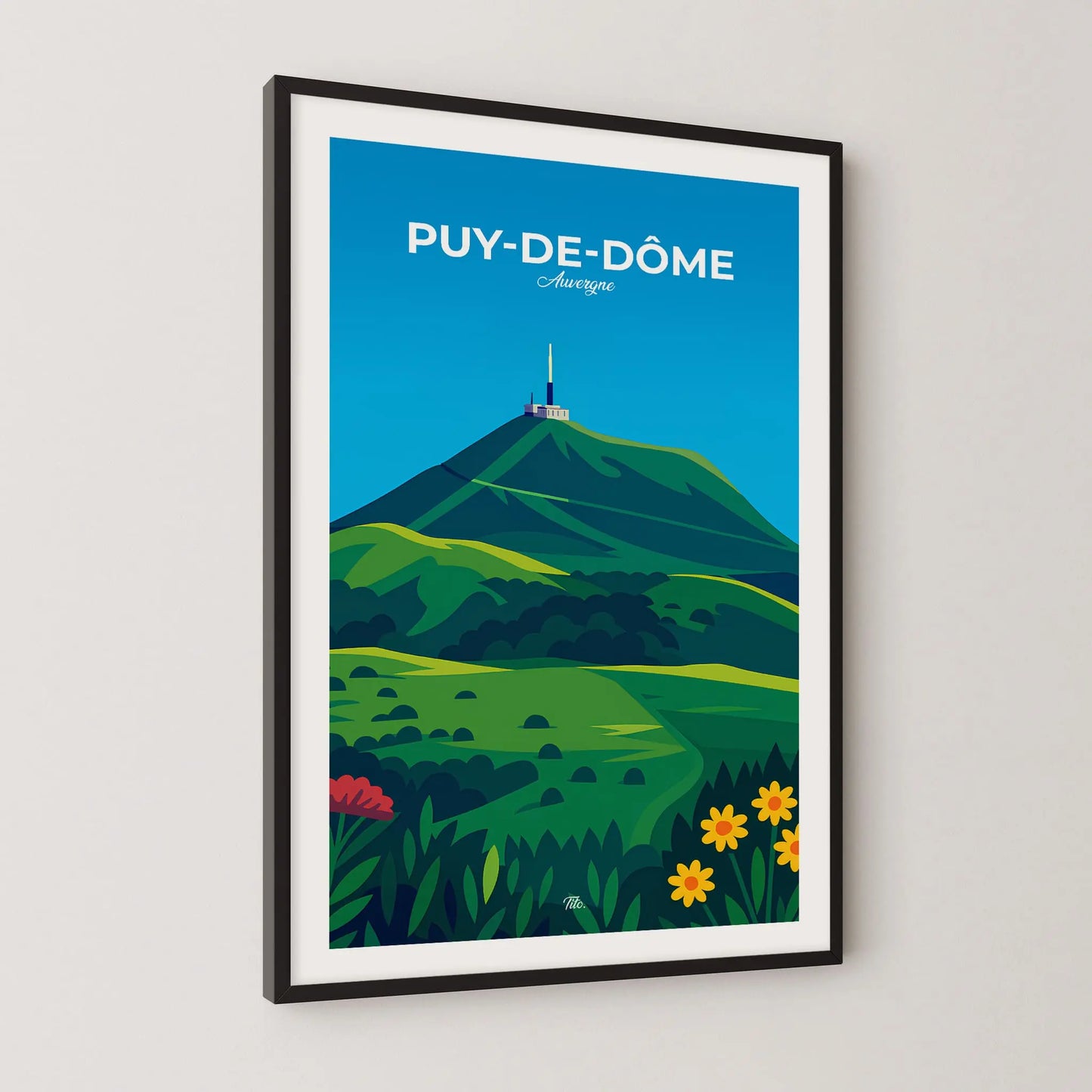 Affiche Puy-de-Dôme