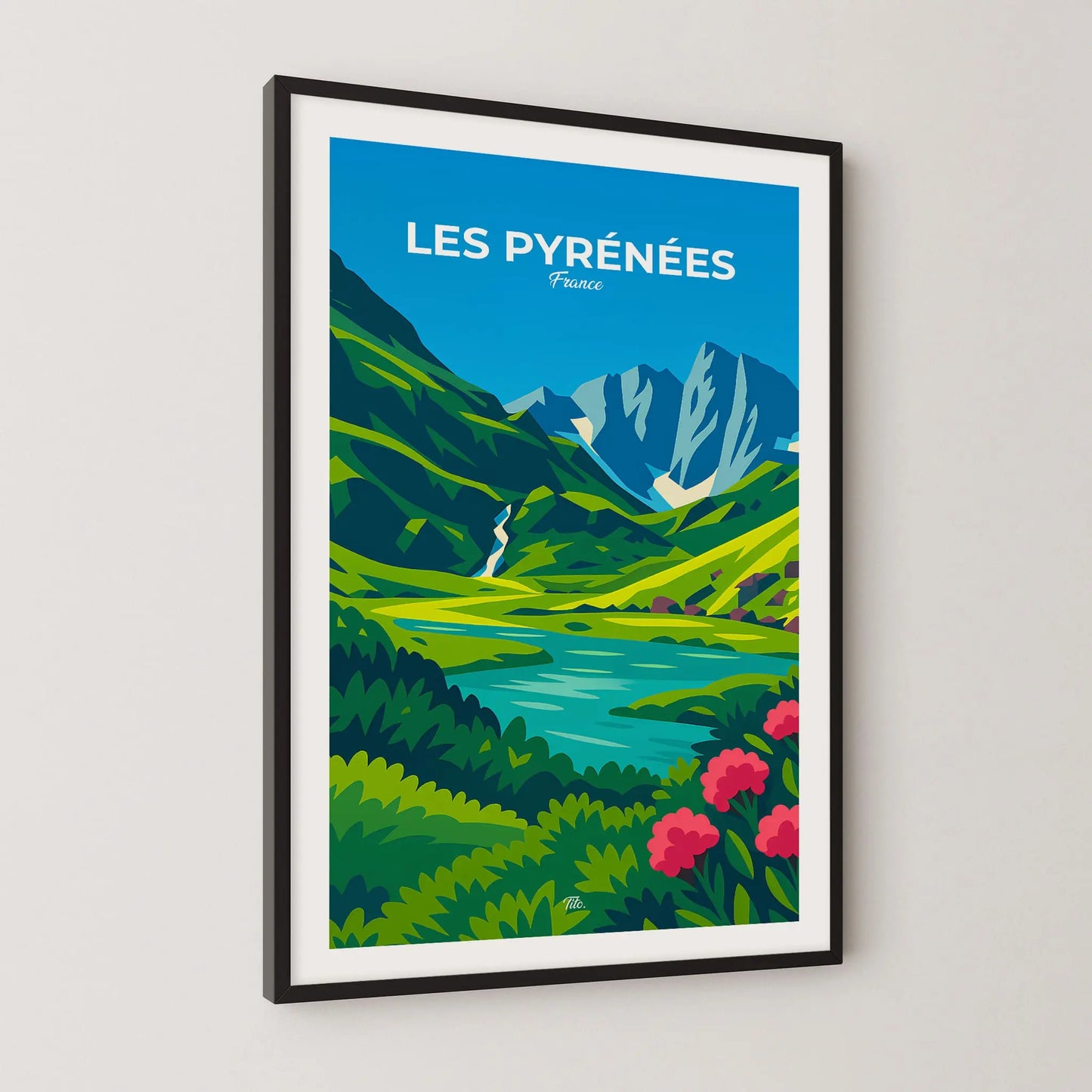 Affiche Pyrénées