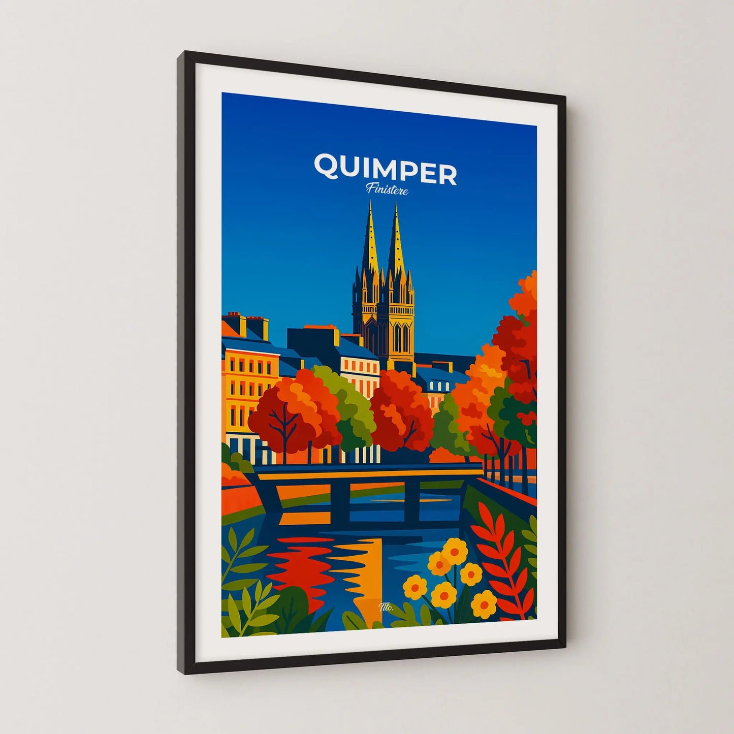 Affiche Quimper