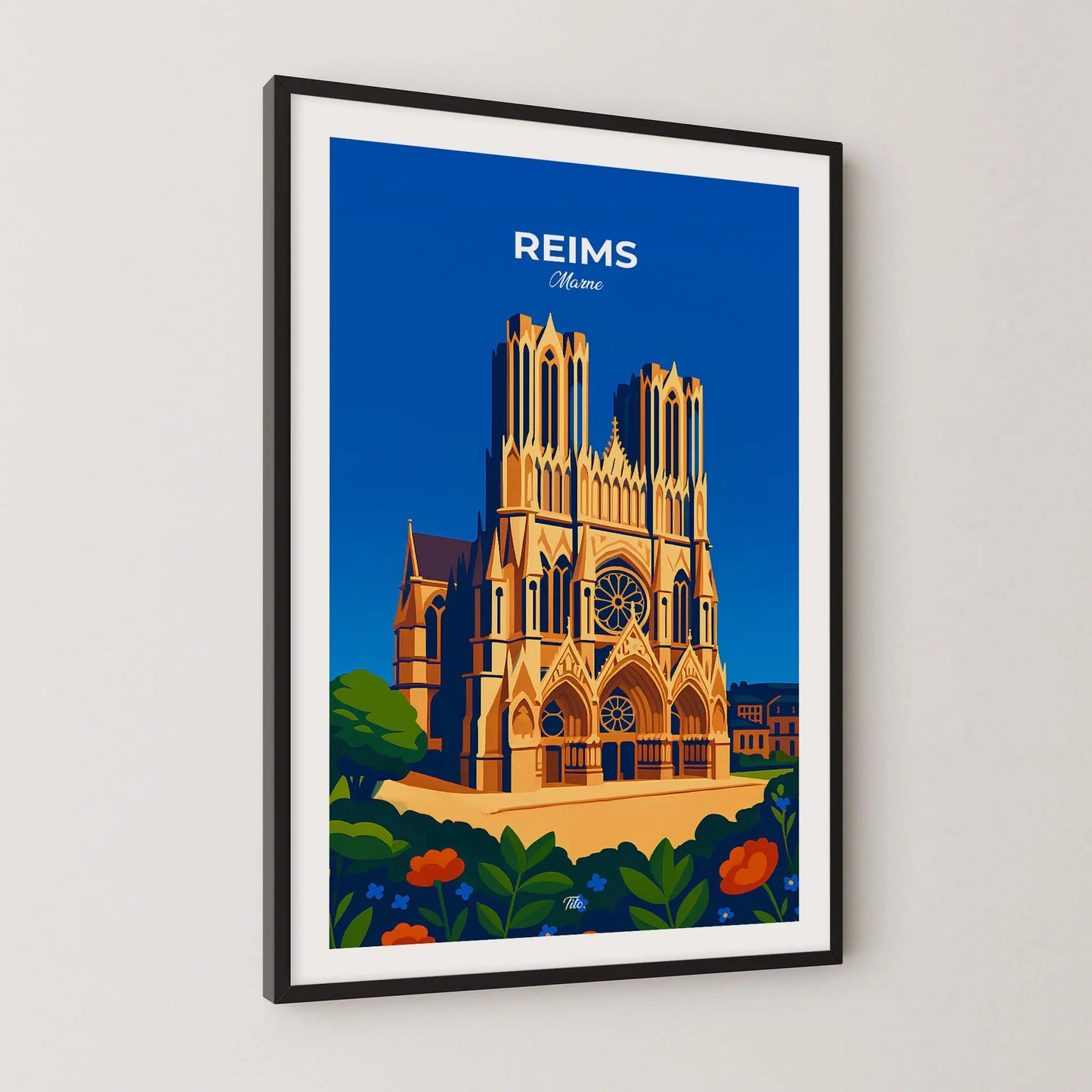 Affiche Reims
