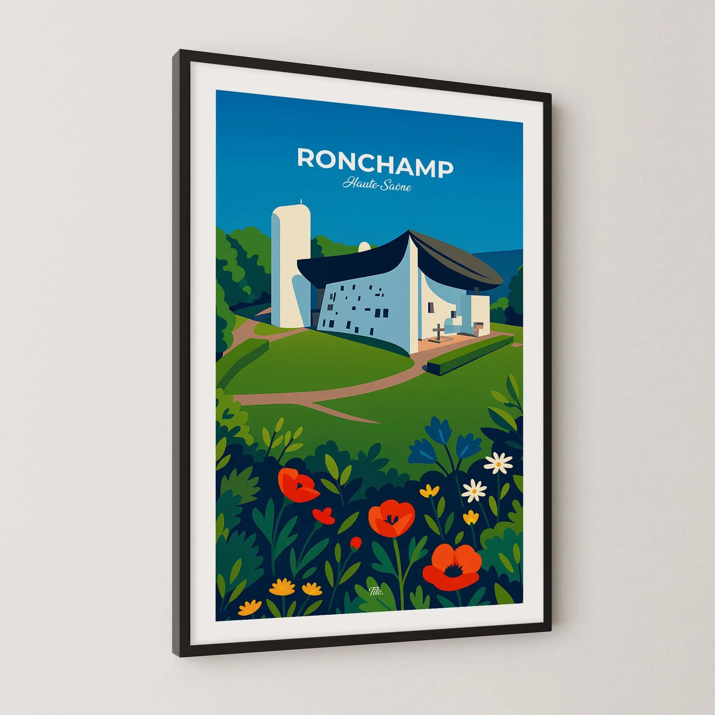 Affiche Ronchamp