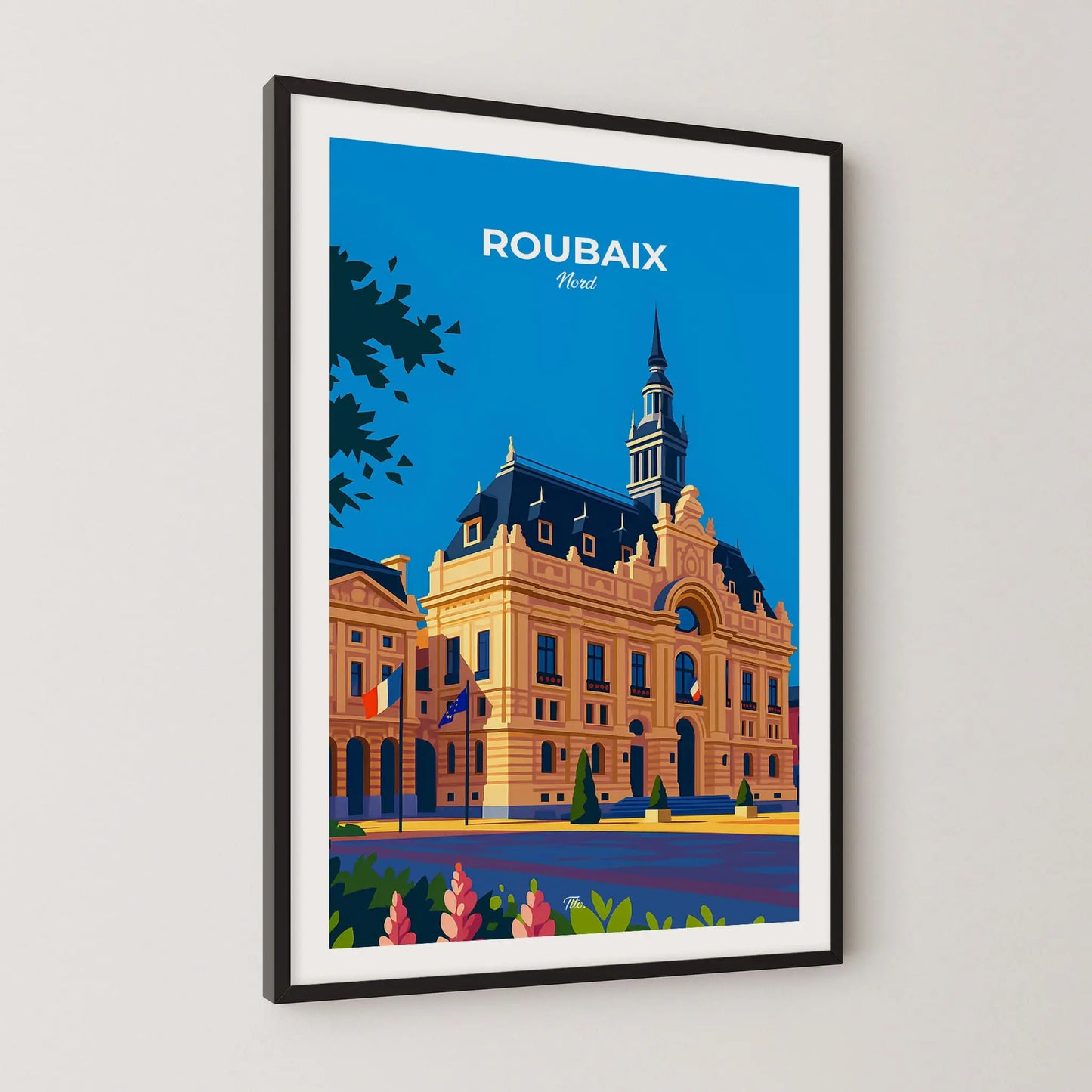 Affiche Roubaix