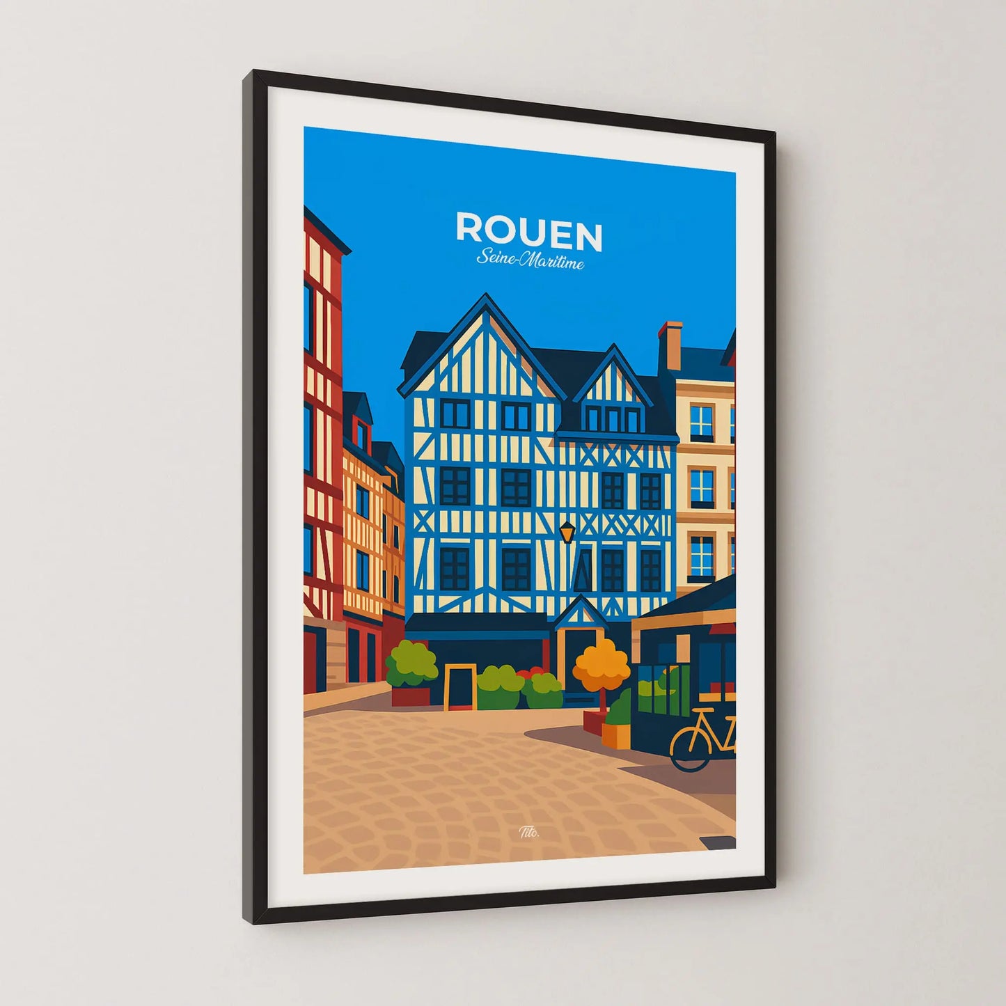 Affiche Rouen