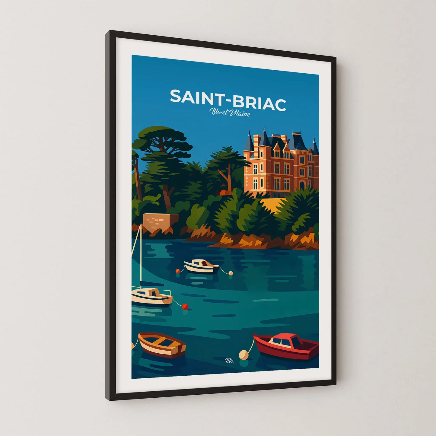 Affiche Saint-Briac-sur-Mer