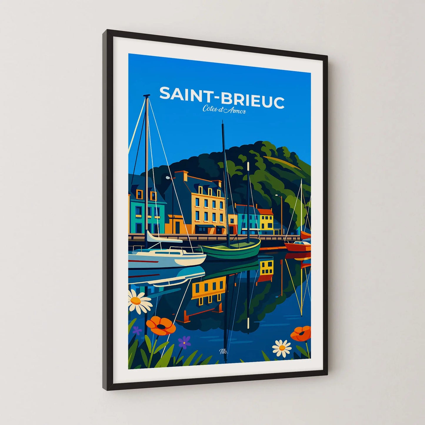 Affiche Saint-Brieuc