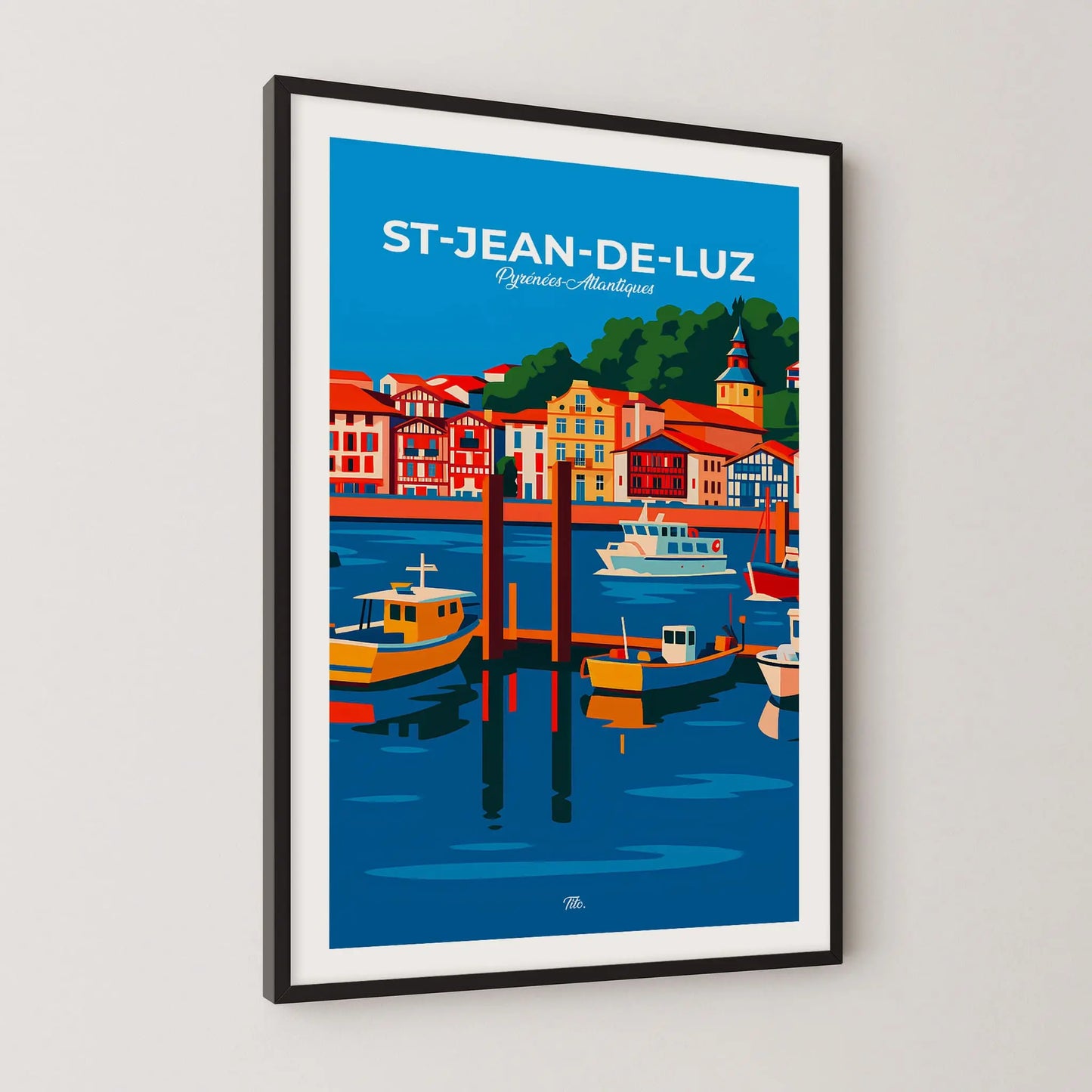 Affiche Saint-Jean-de-Luz