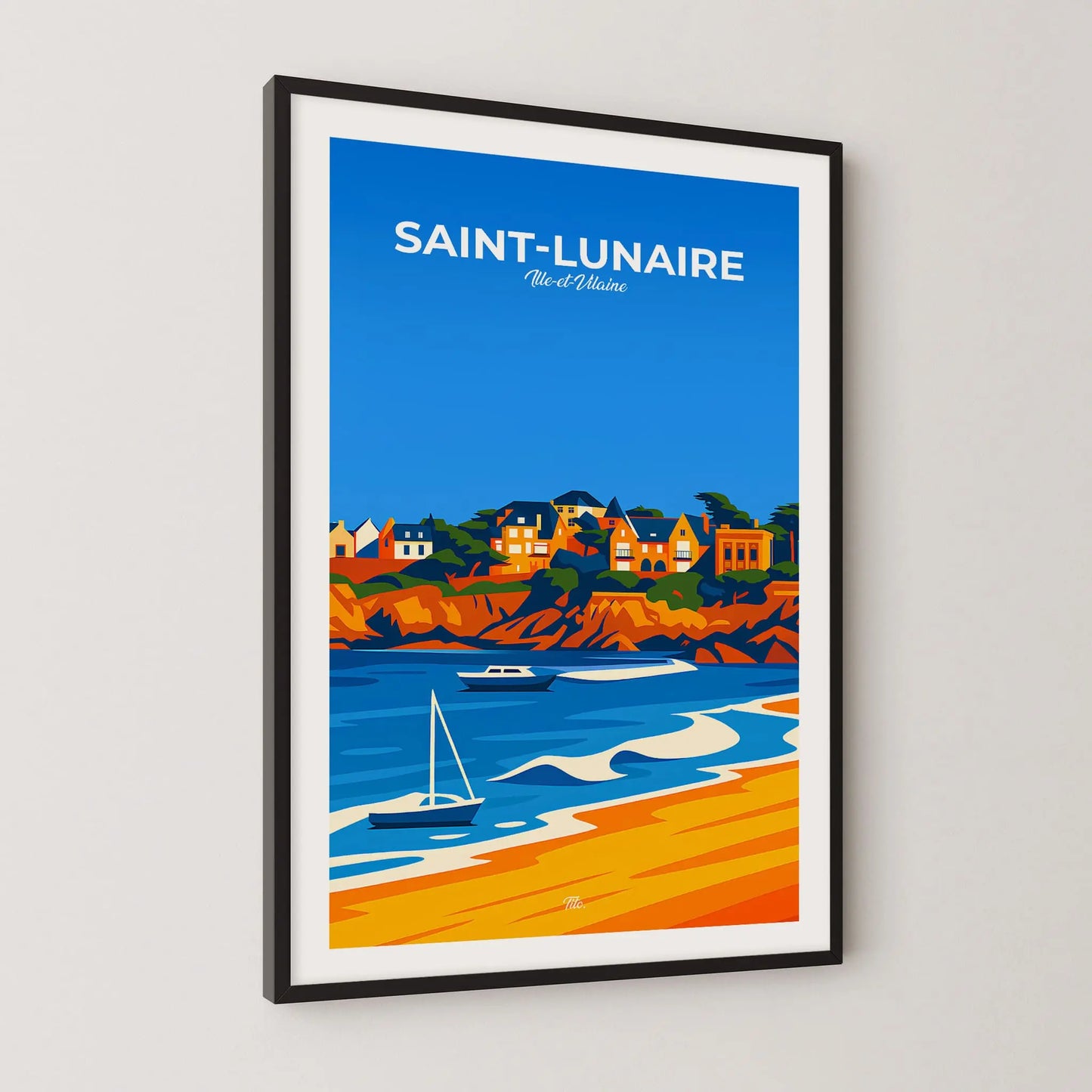 Affiche Saint-Lunaire