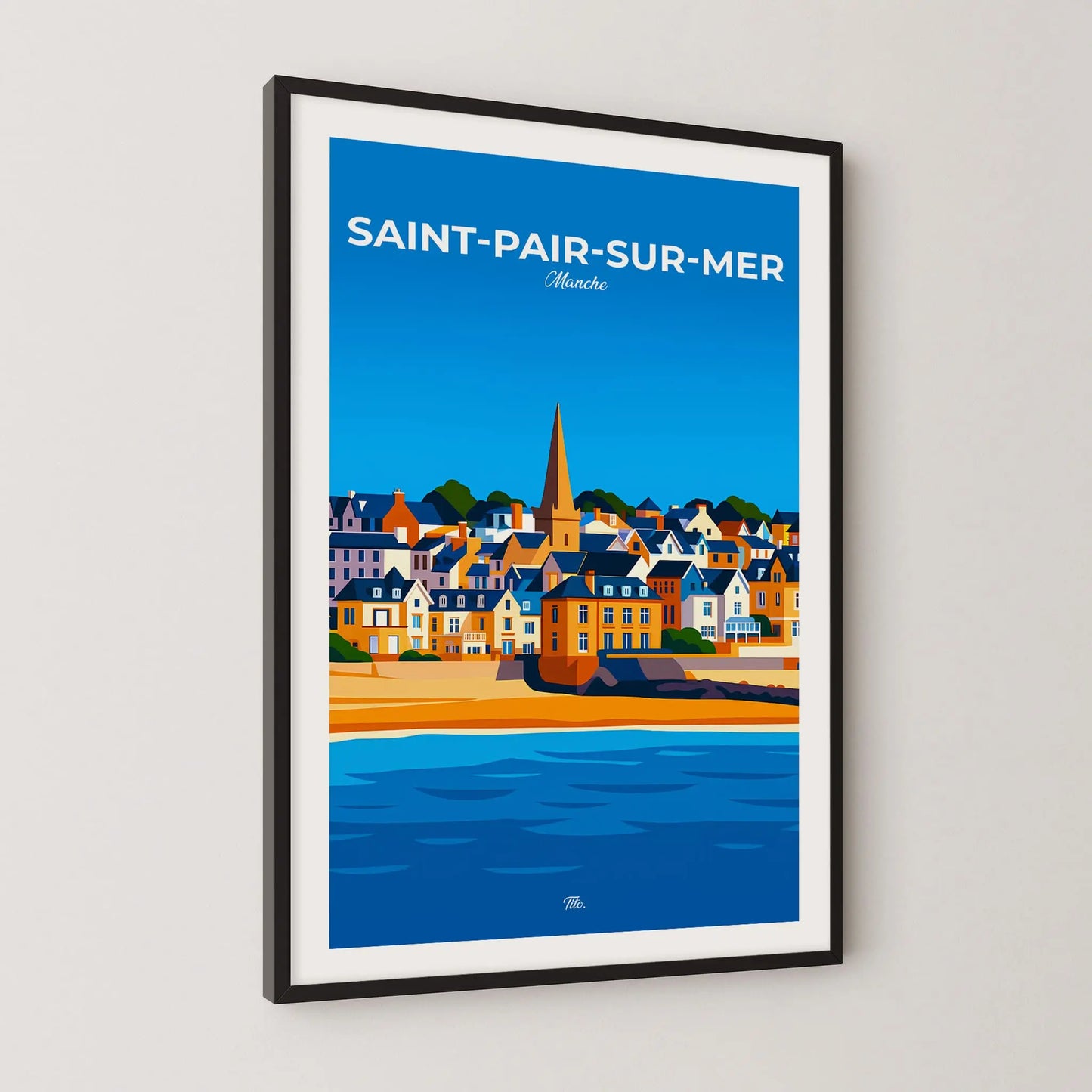 Affiche Saint-Pair-sur-Mer