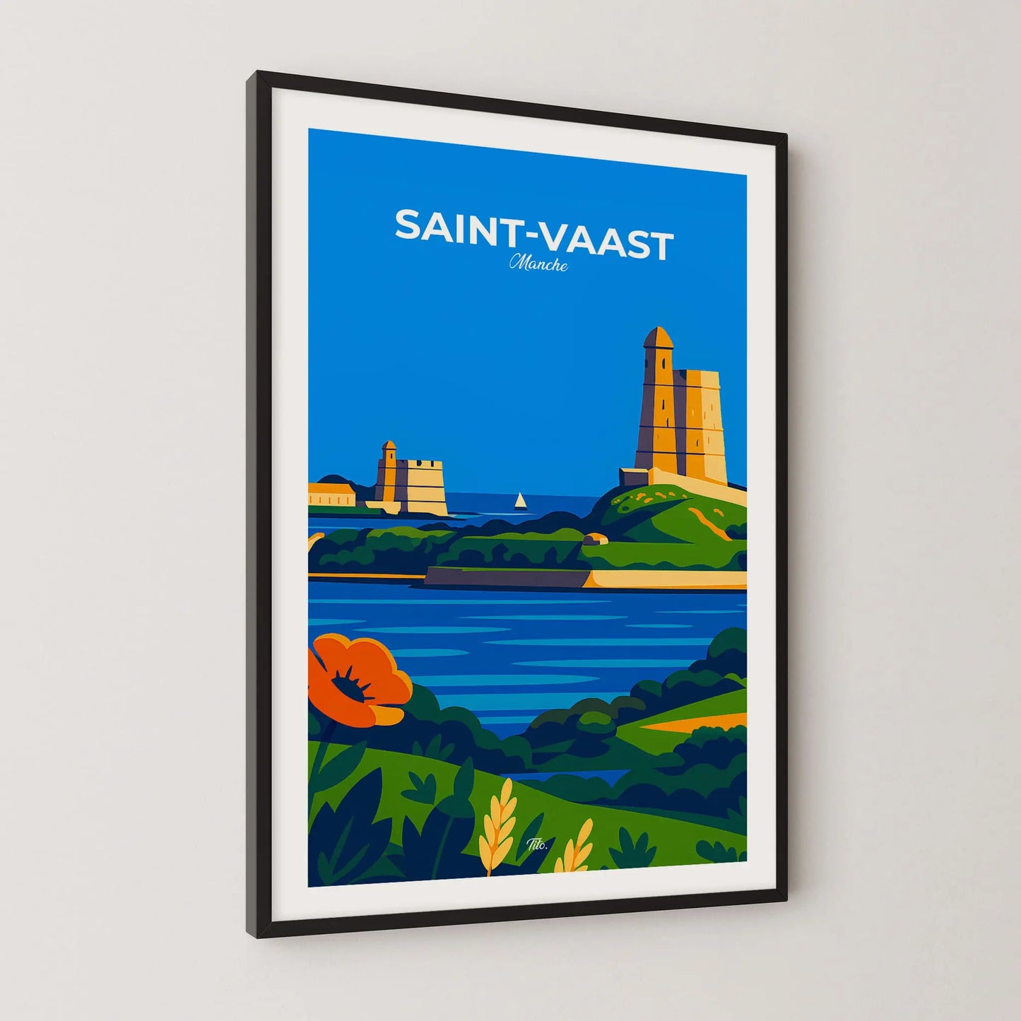 Affiche Saint-Vaast-La-Hougue