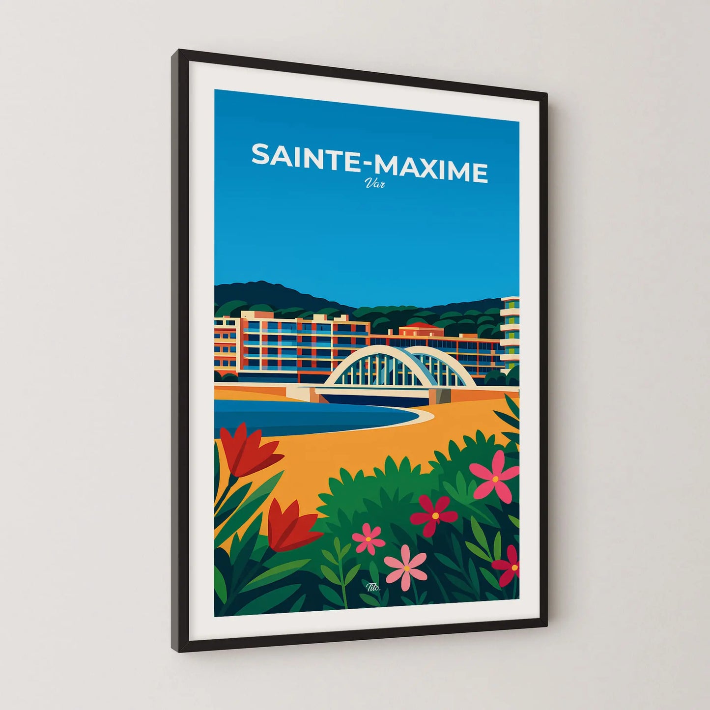 Affiche Sainte-Maxime