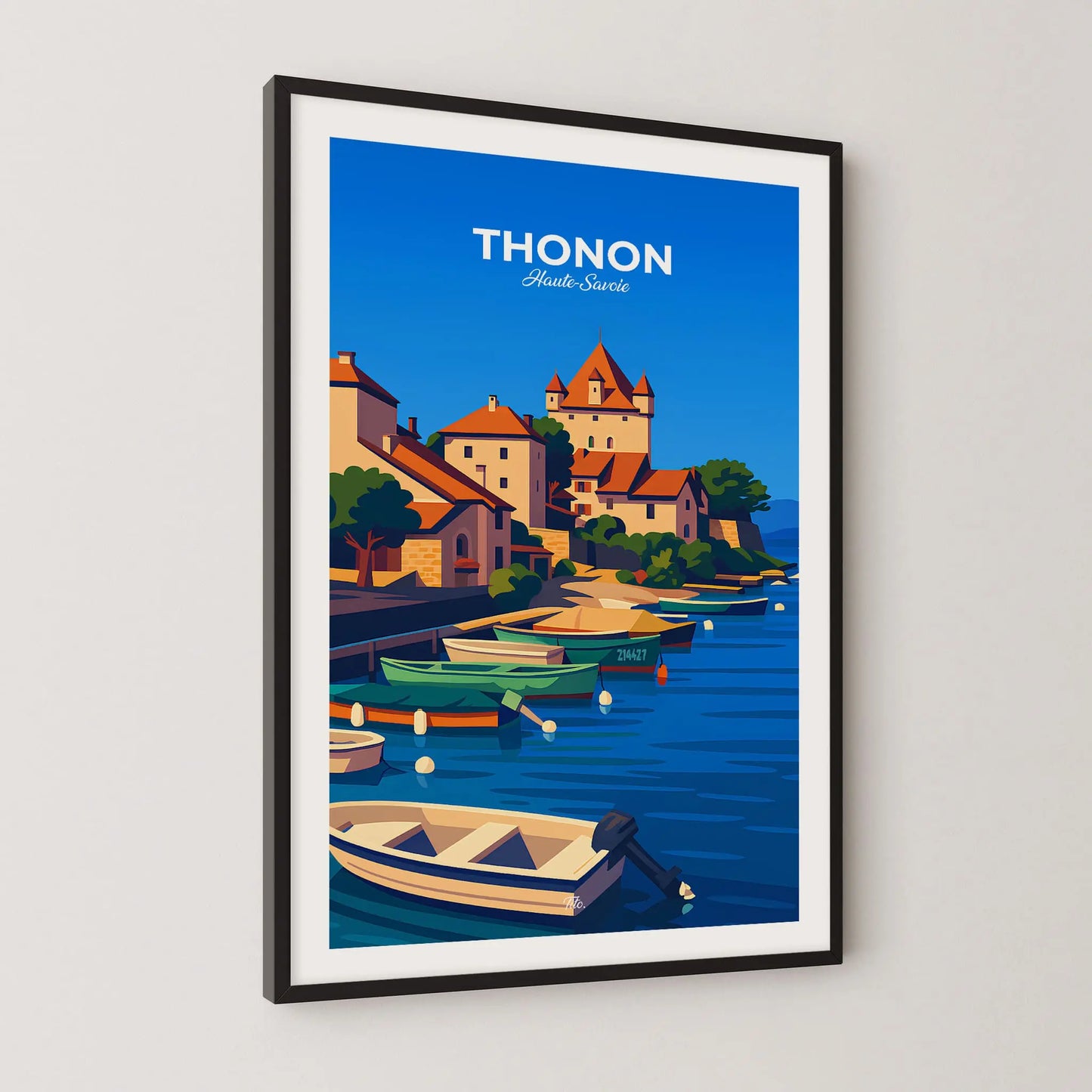 Affiche Thonon-les-Bains