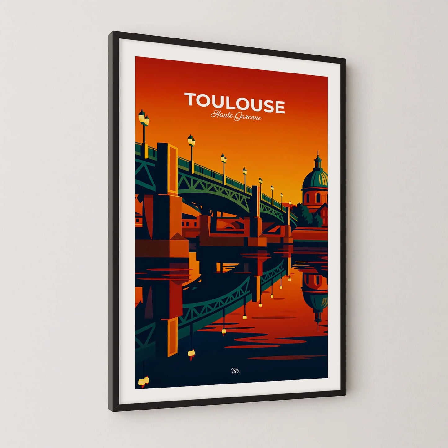 Affiche Toulouse