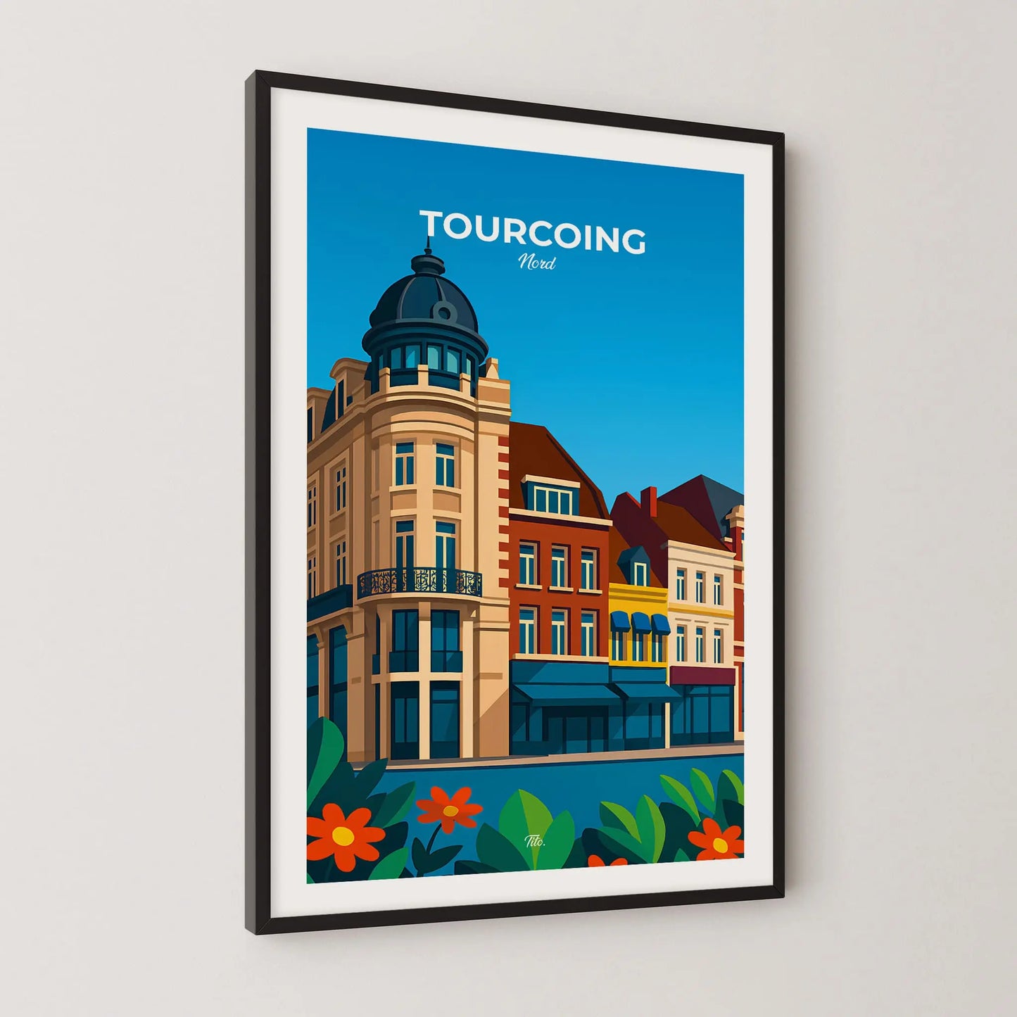 Affiche Tourcoing