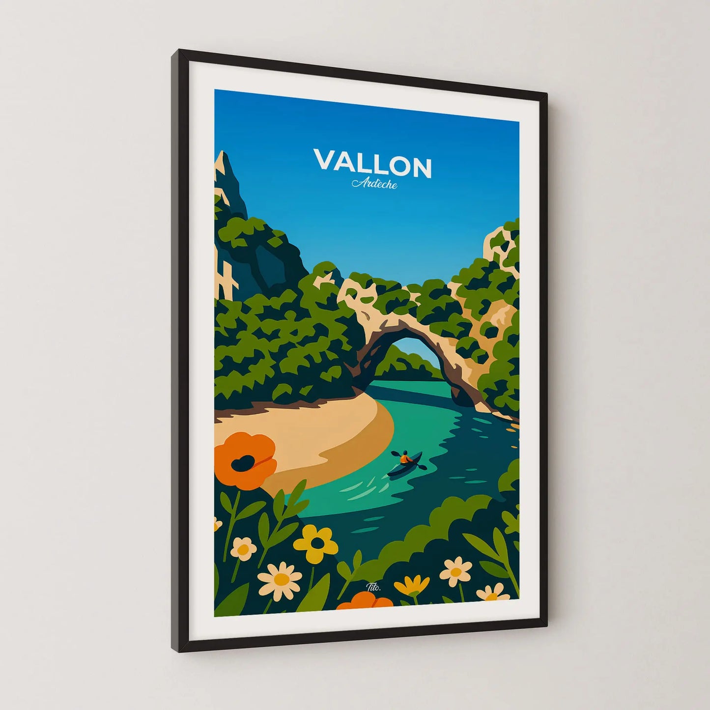 Affiche Vallon-Pont-d’Arc