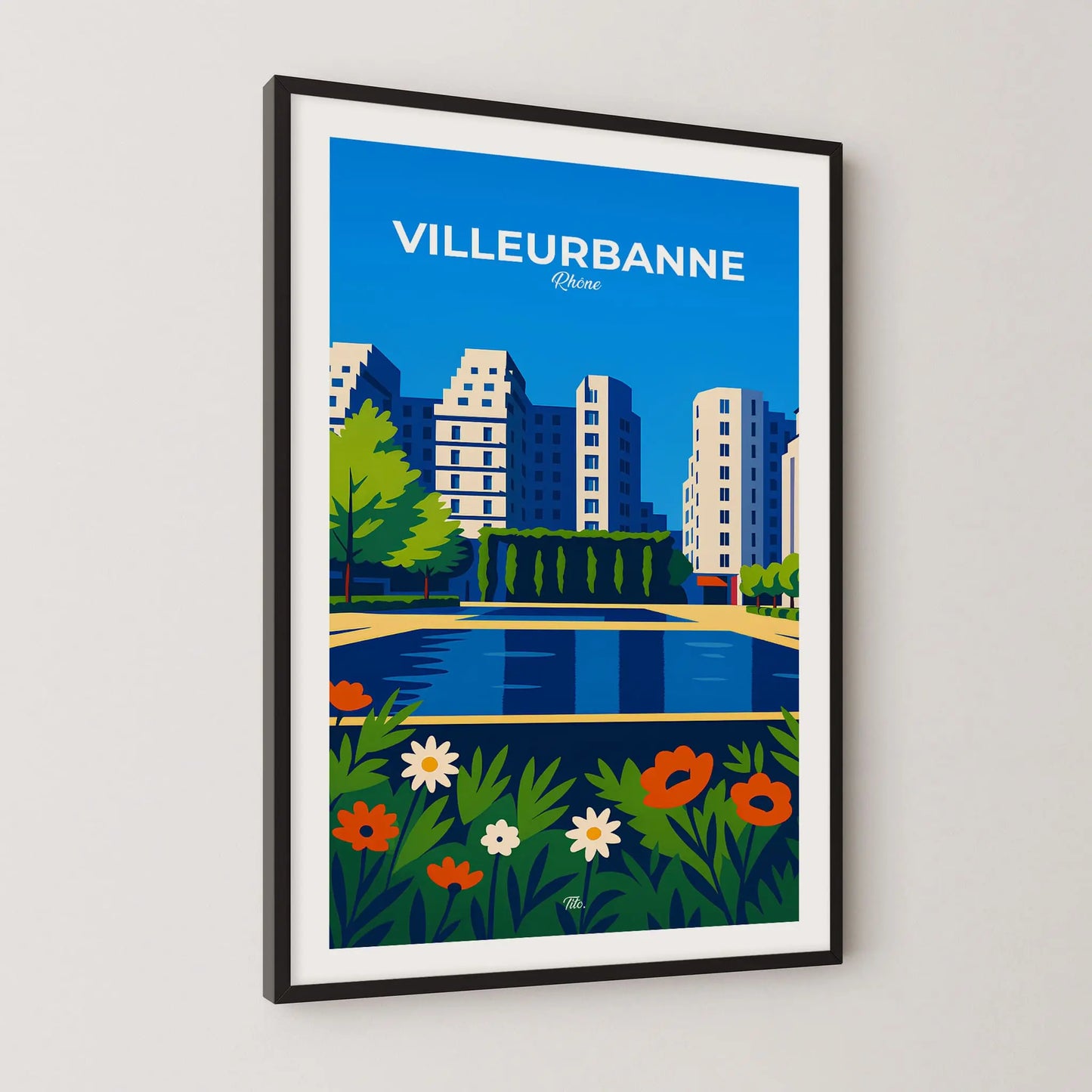 Affiche Villeurbanne