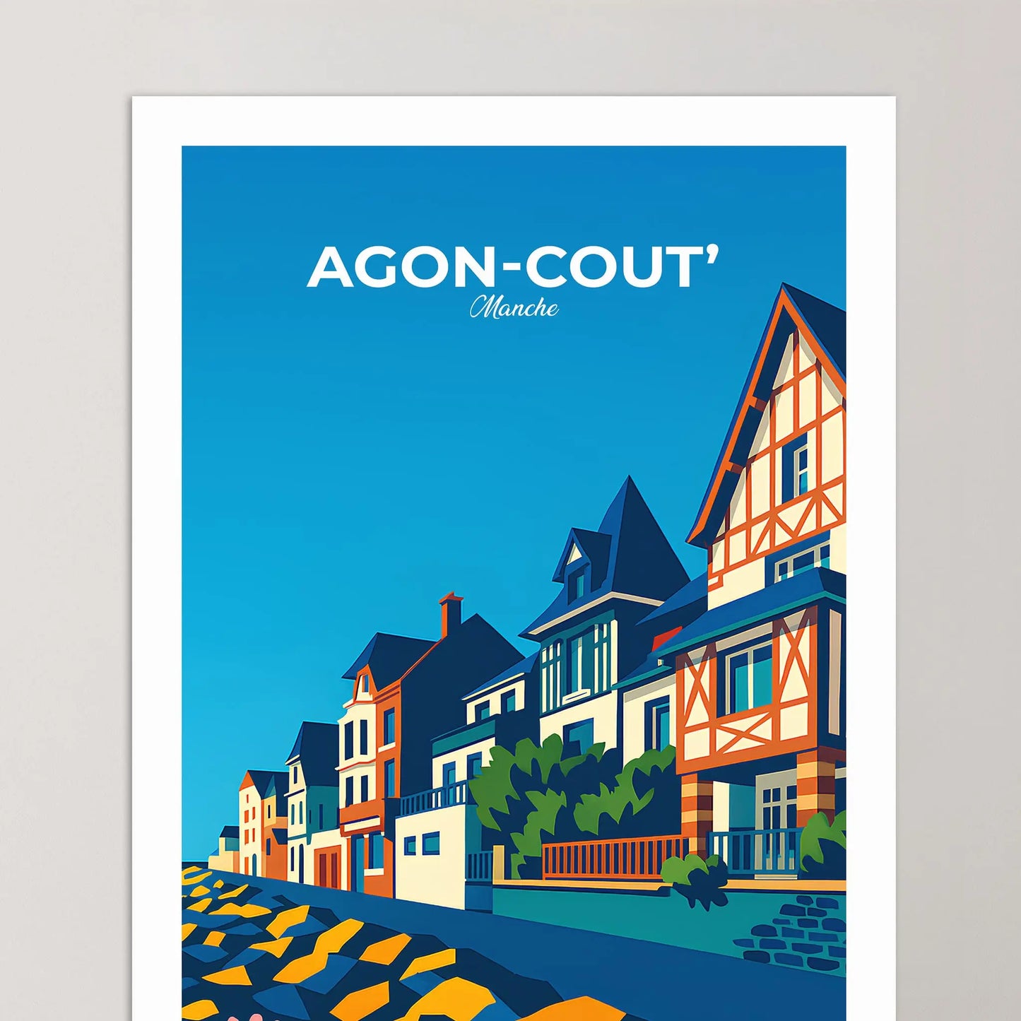 Affiche Agon-Coutainville
