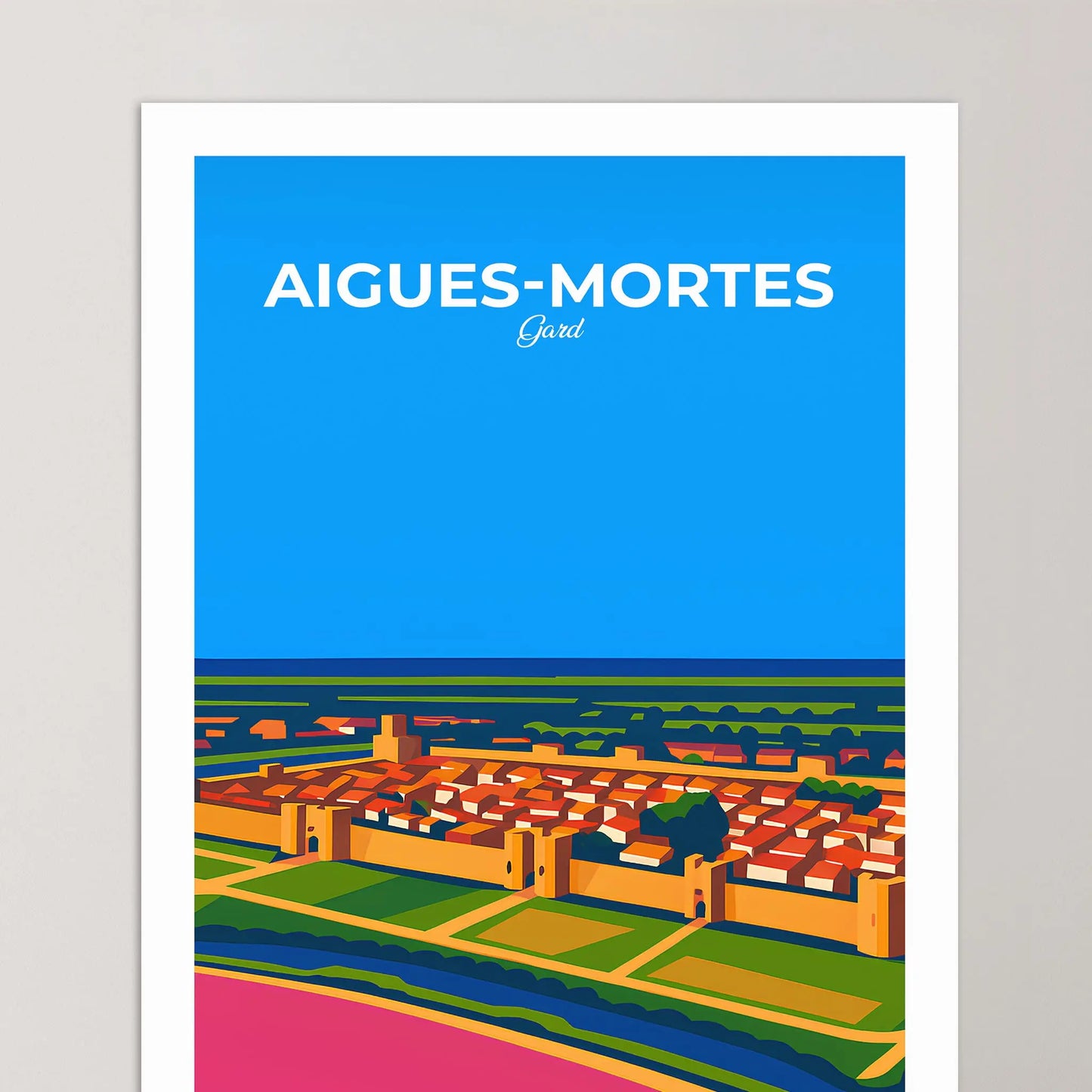Affiche Aigues-Mortes