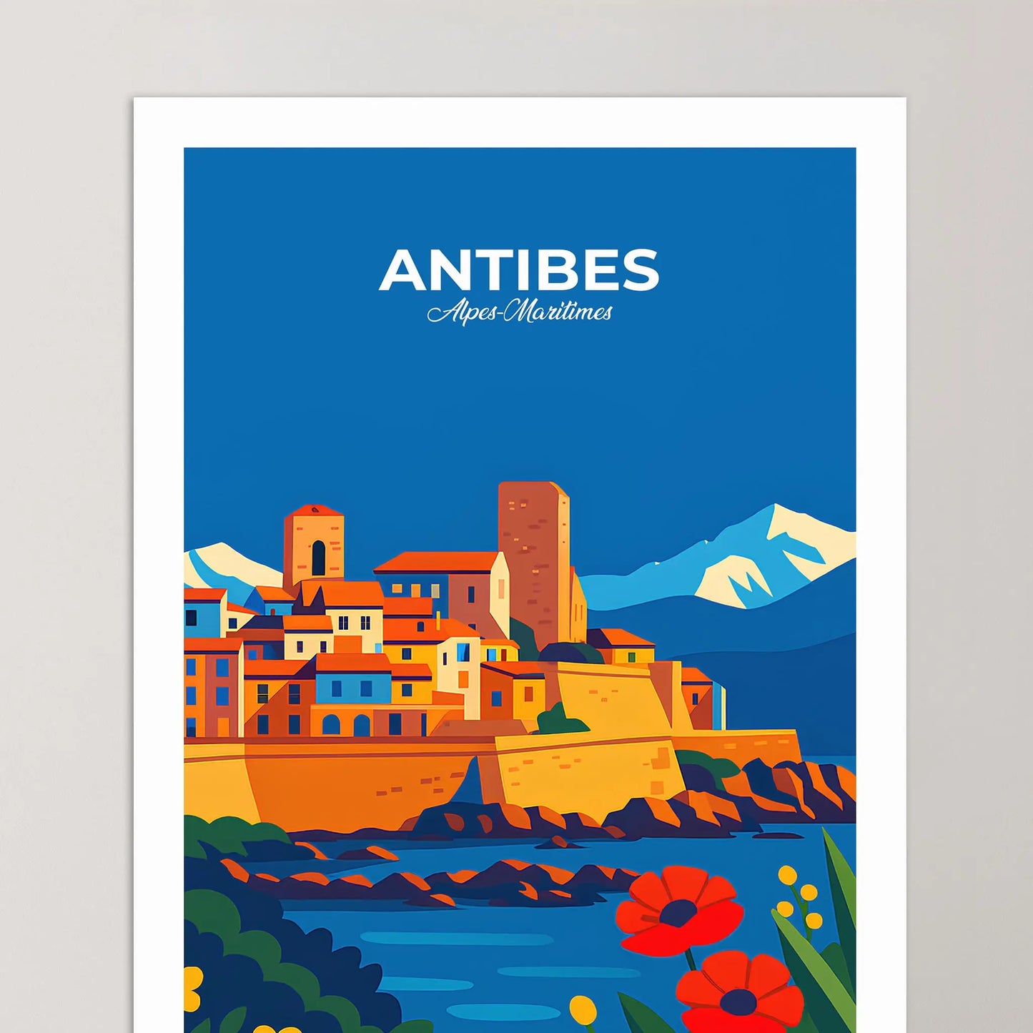 Affiche Antibes