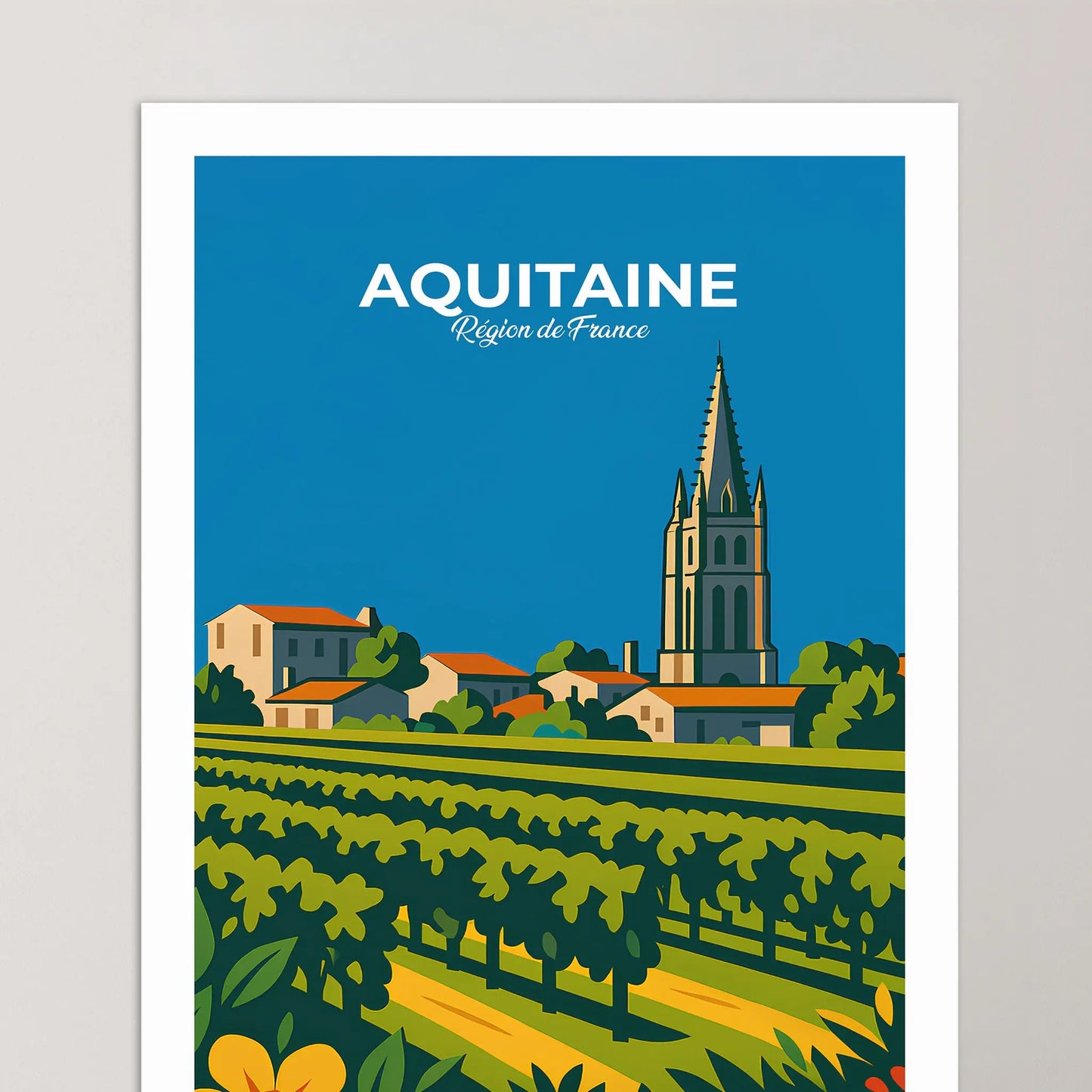Affiche Aquitaine