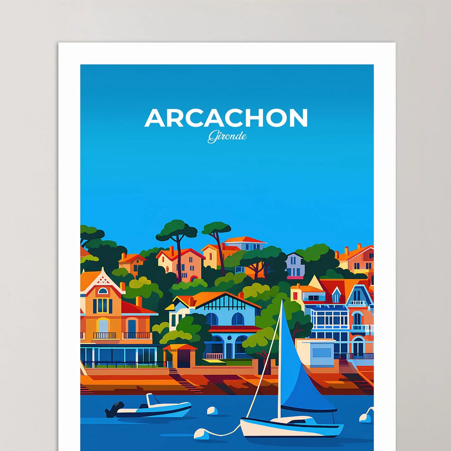 Affiche Arcachon
