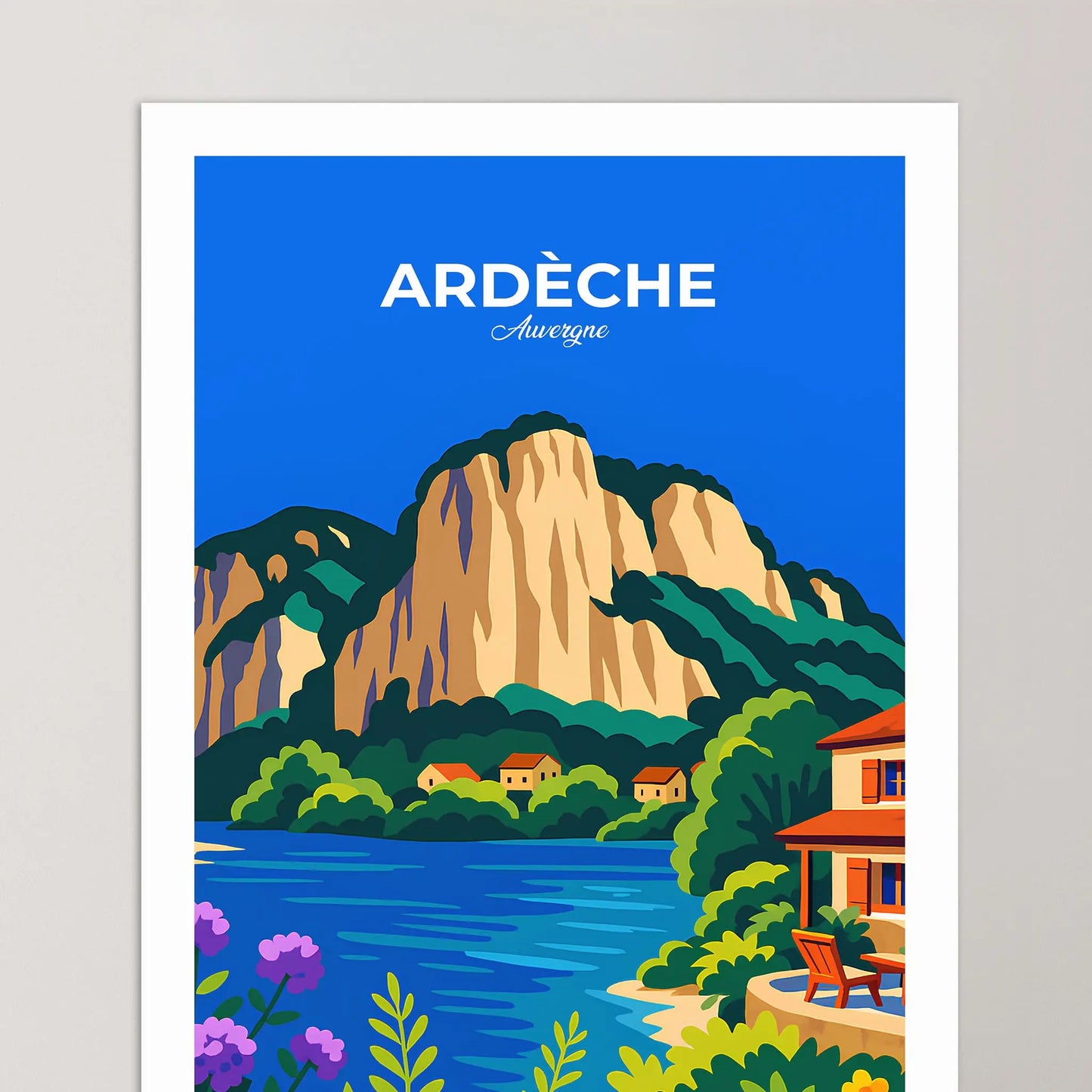 Affiche Ardèche