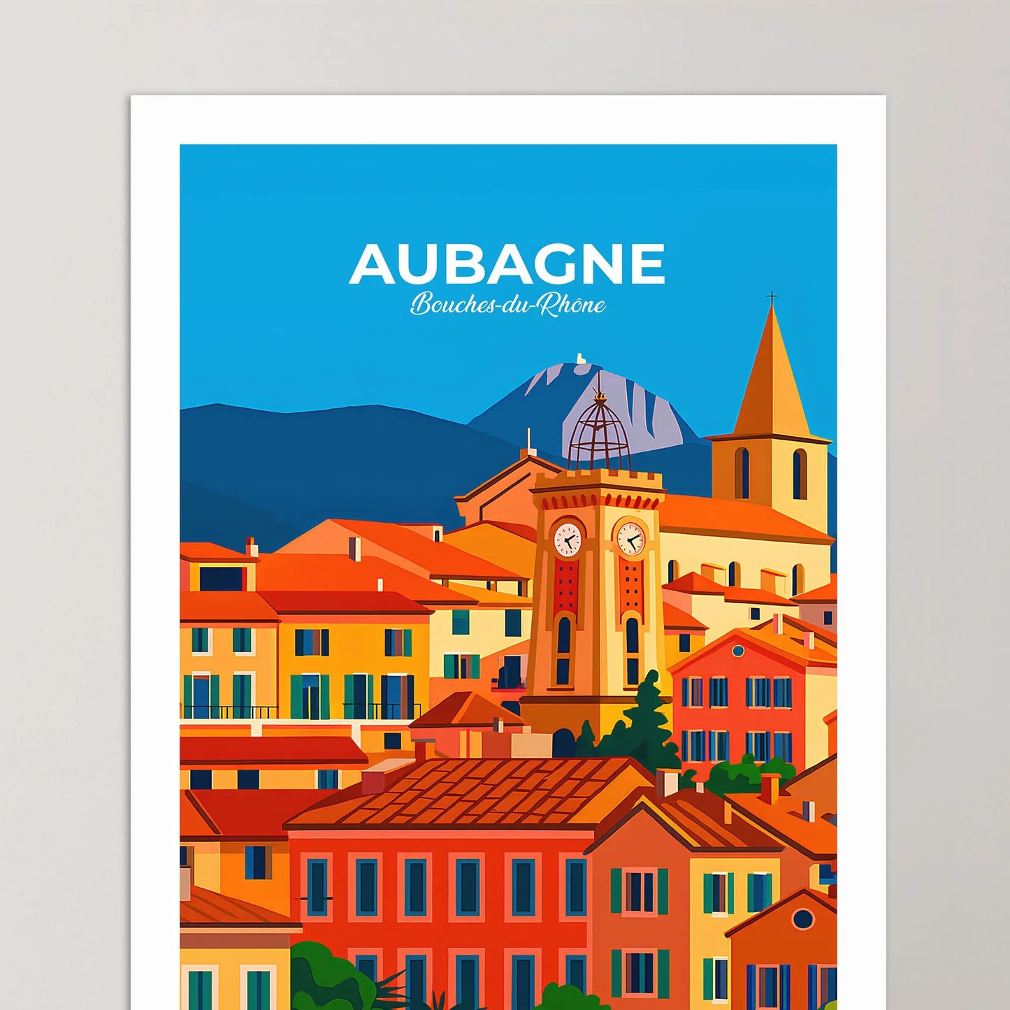 Affiche Aubagne