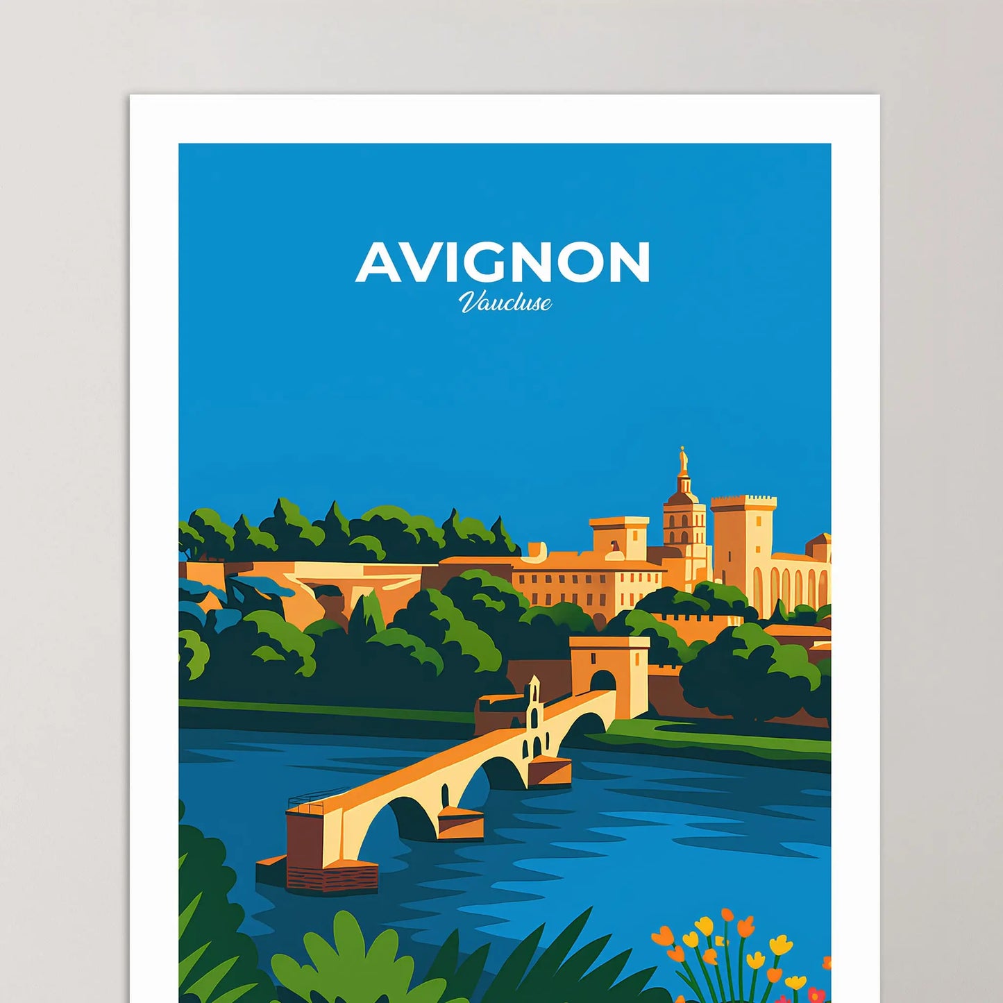 Affiche Avignon
