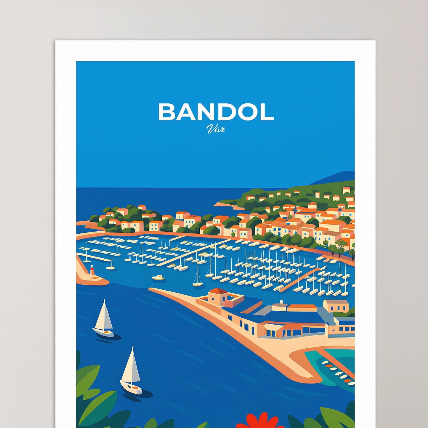 Affiche Bandol