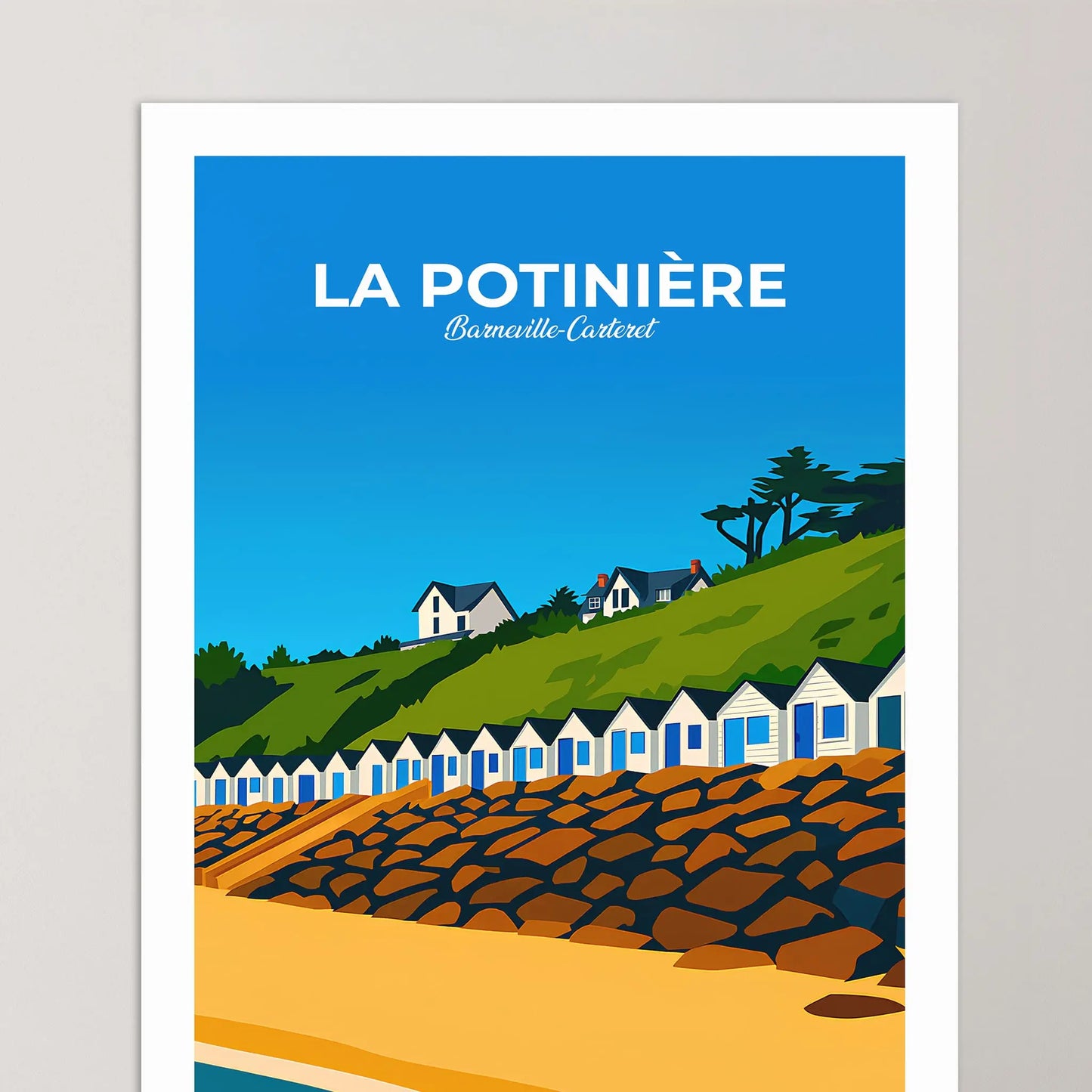 Affiche Barneville-Carteret