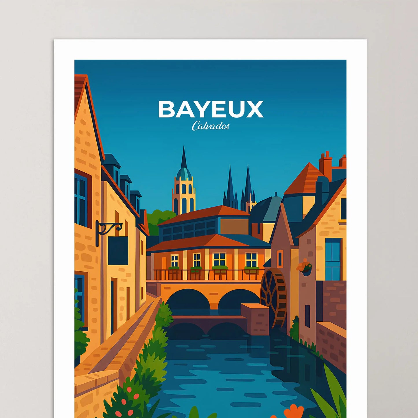 Affiche Bayeux