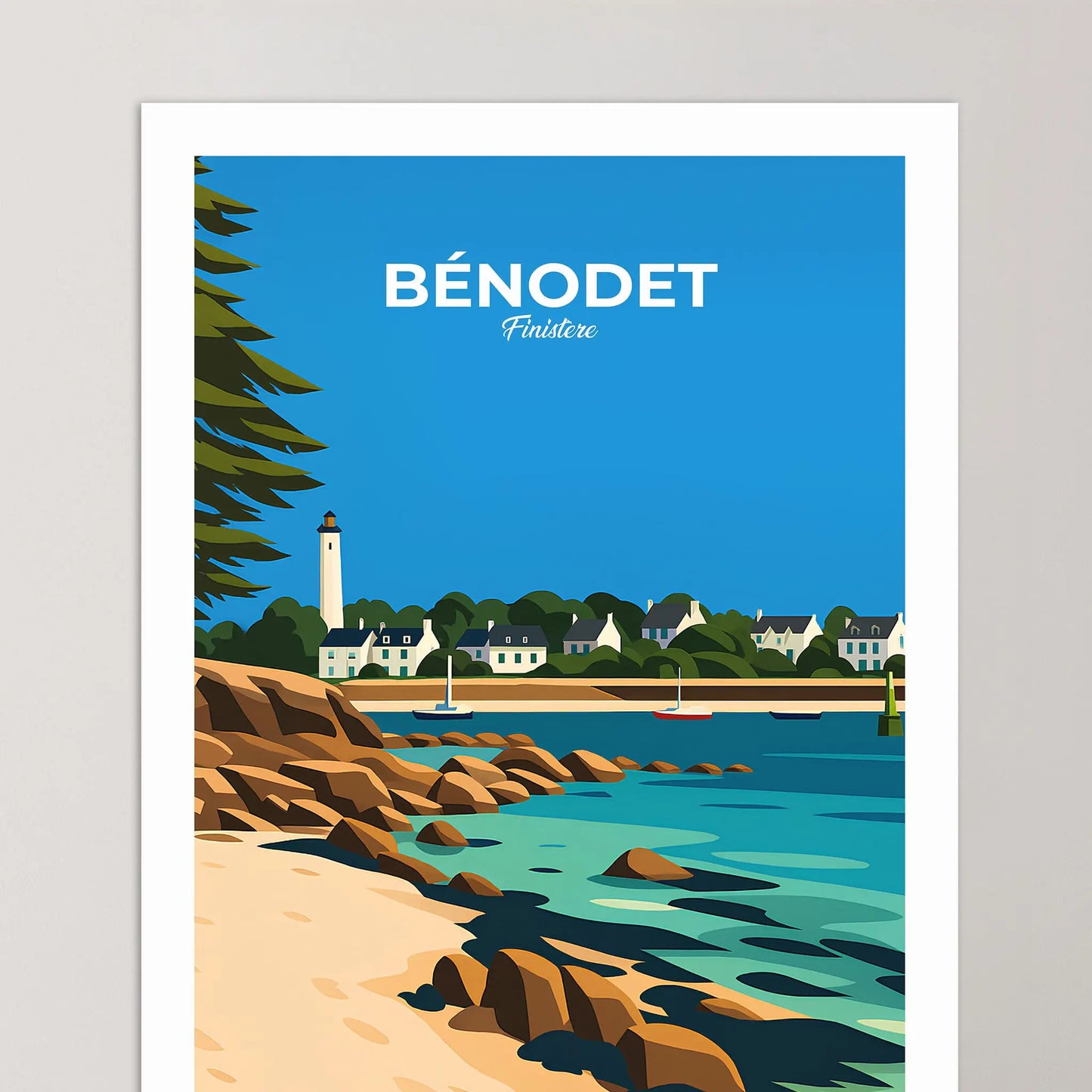 Affiche Bénodet
