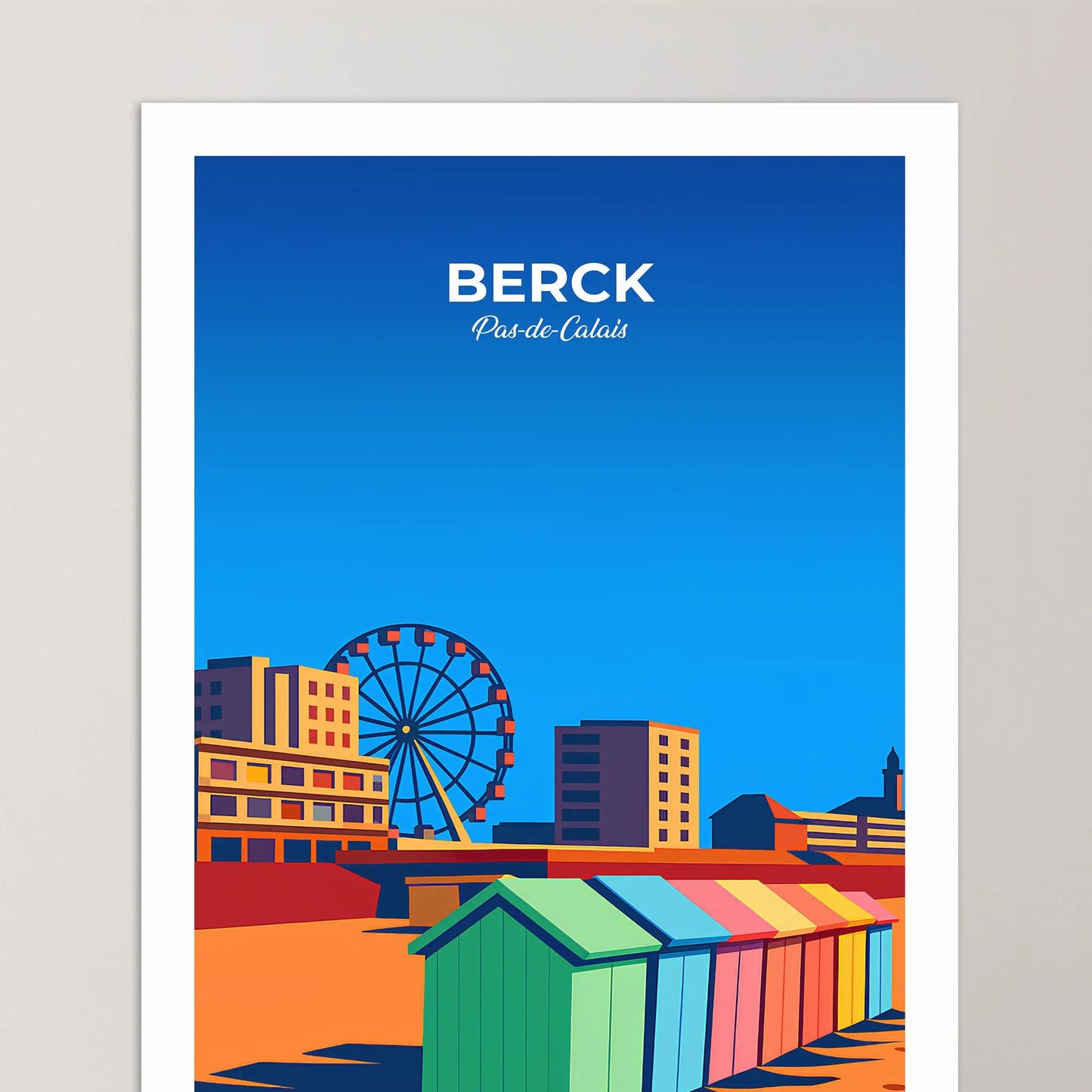 Affiche Berck