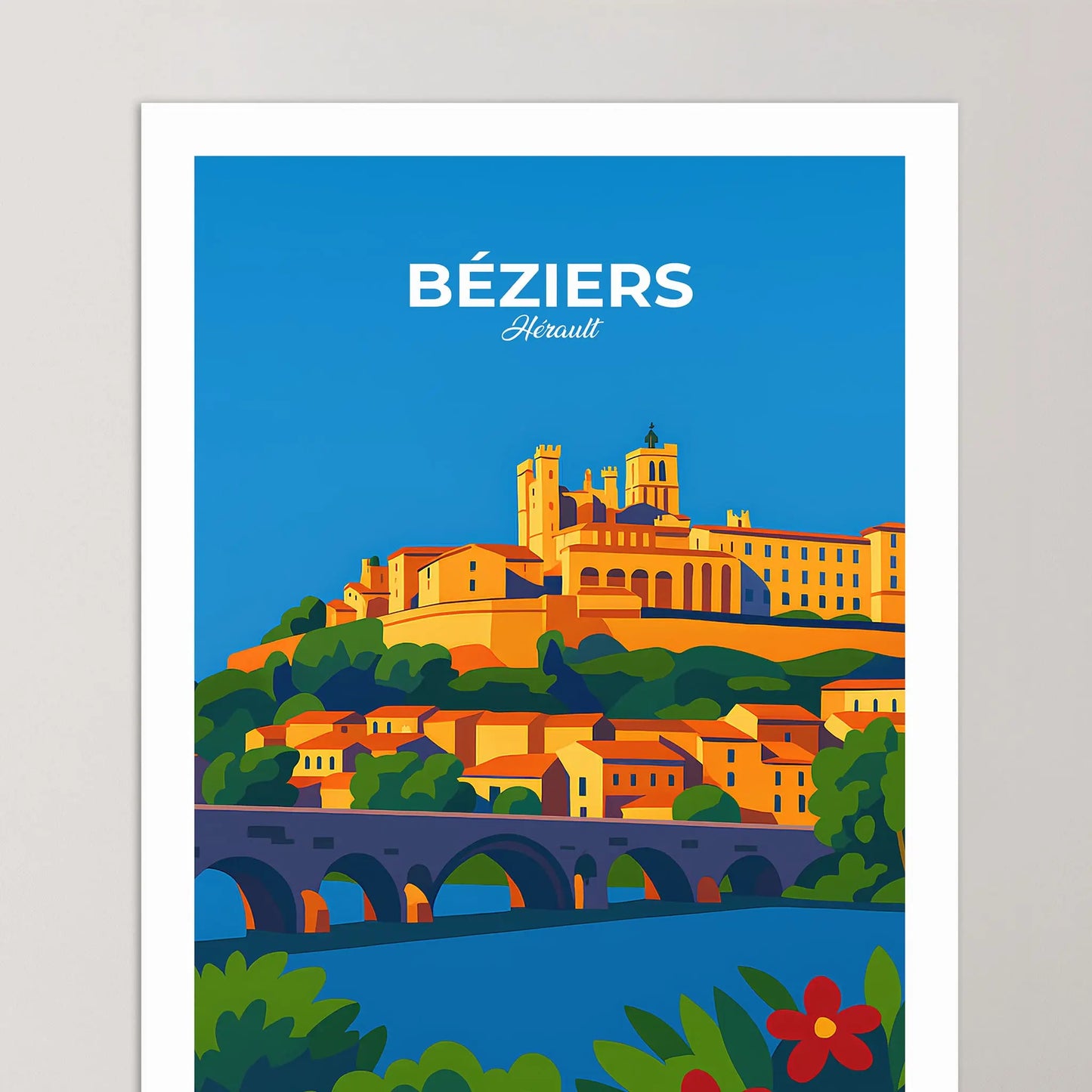 Affiche Béziers