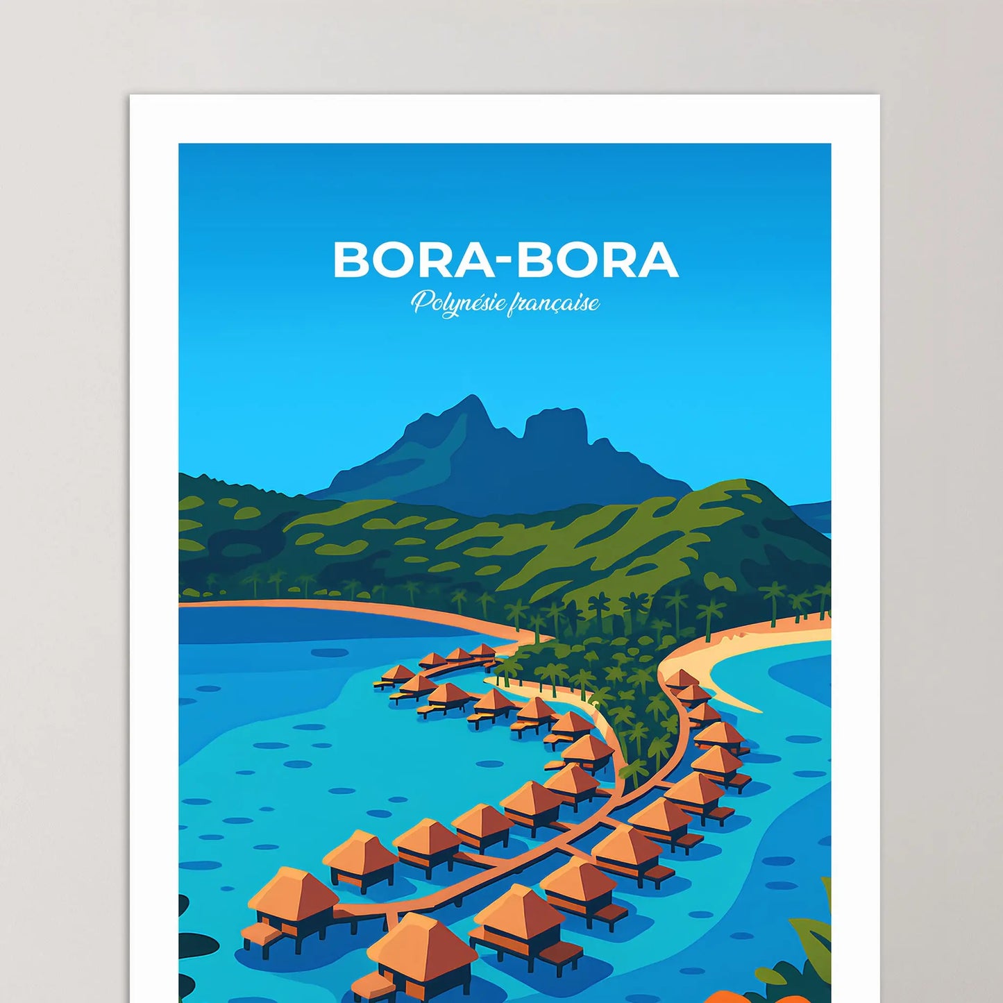 Affiche Bora-Bora