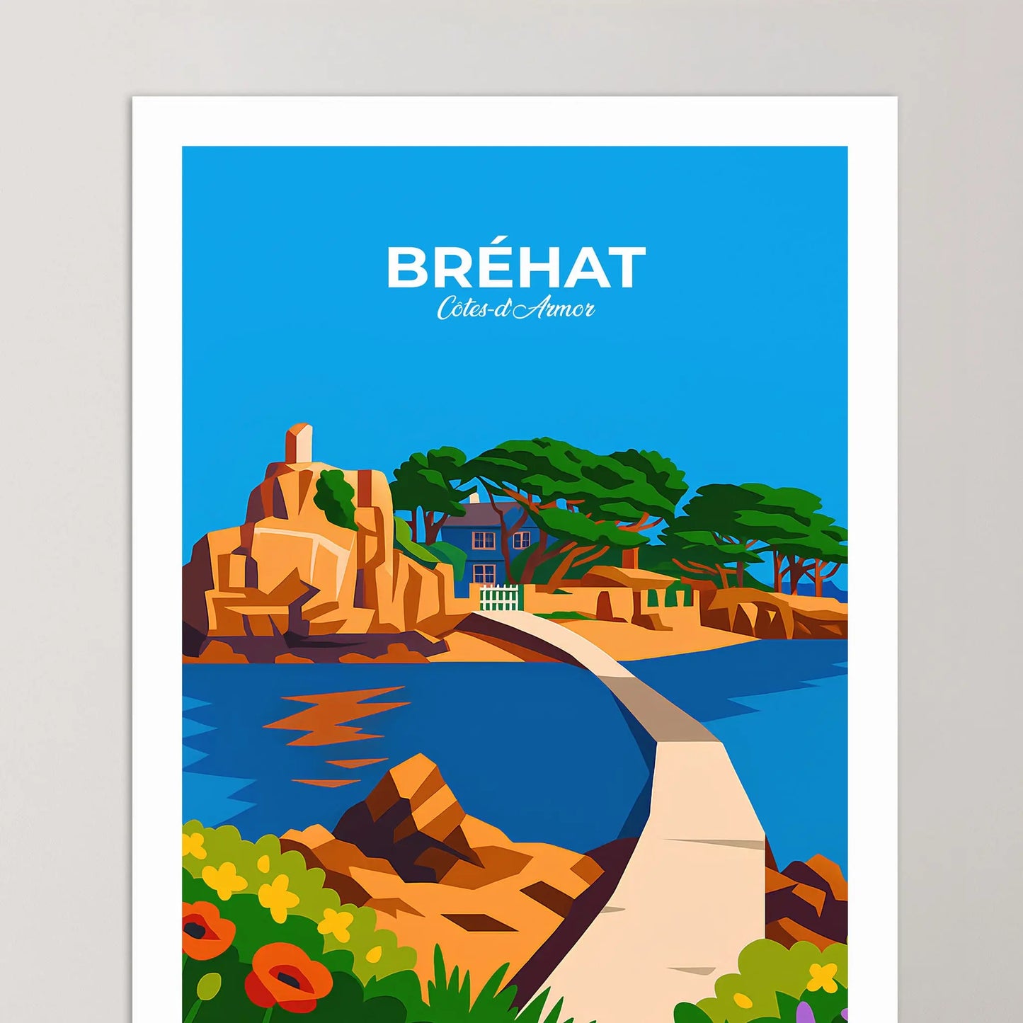 Affiche Île-de-Bréhat