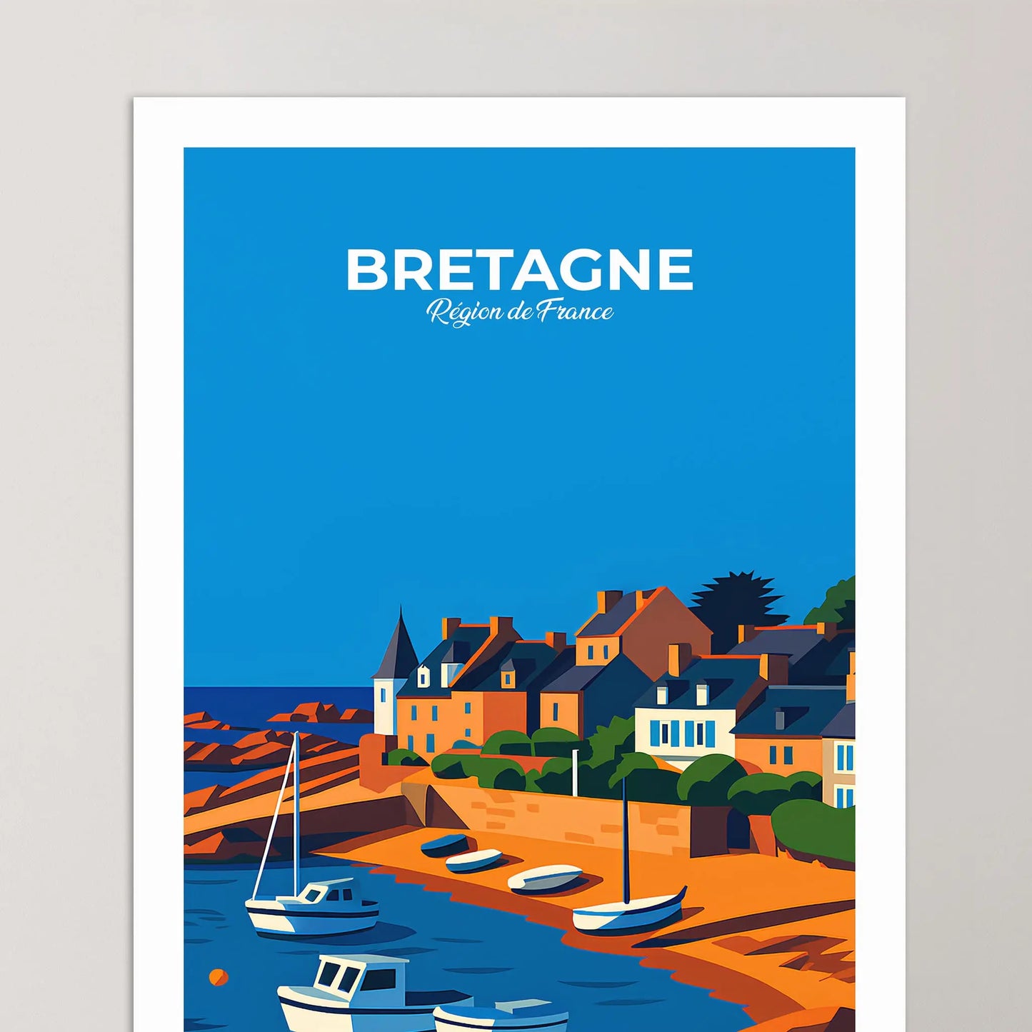 Affiche Bretagne
