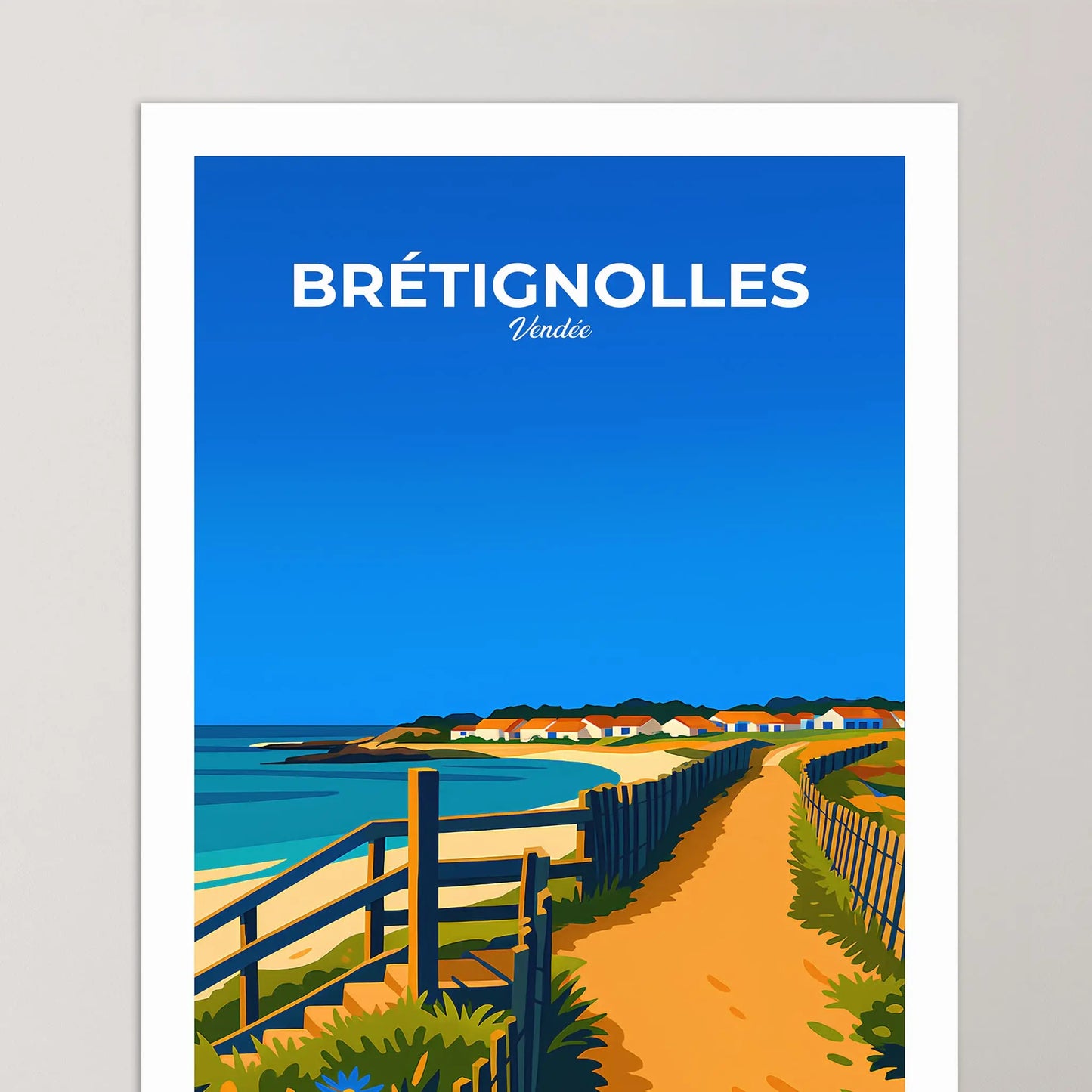 Affiche Brétignolles-sur-Mer
