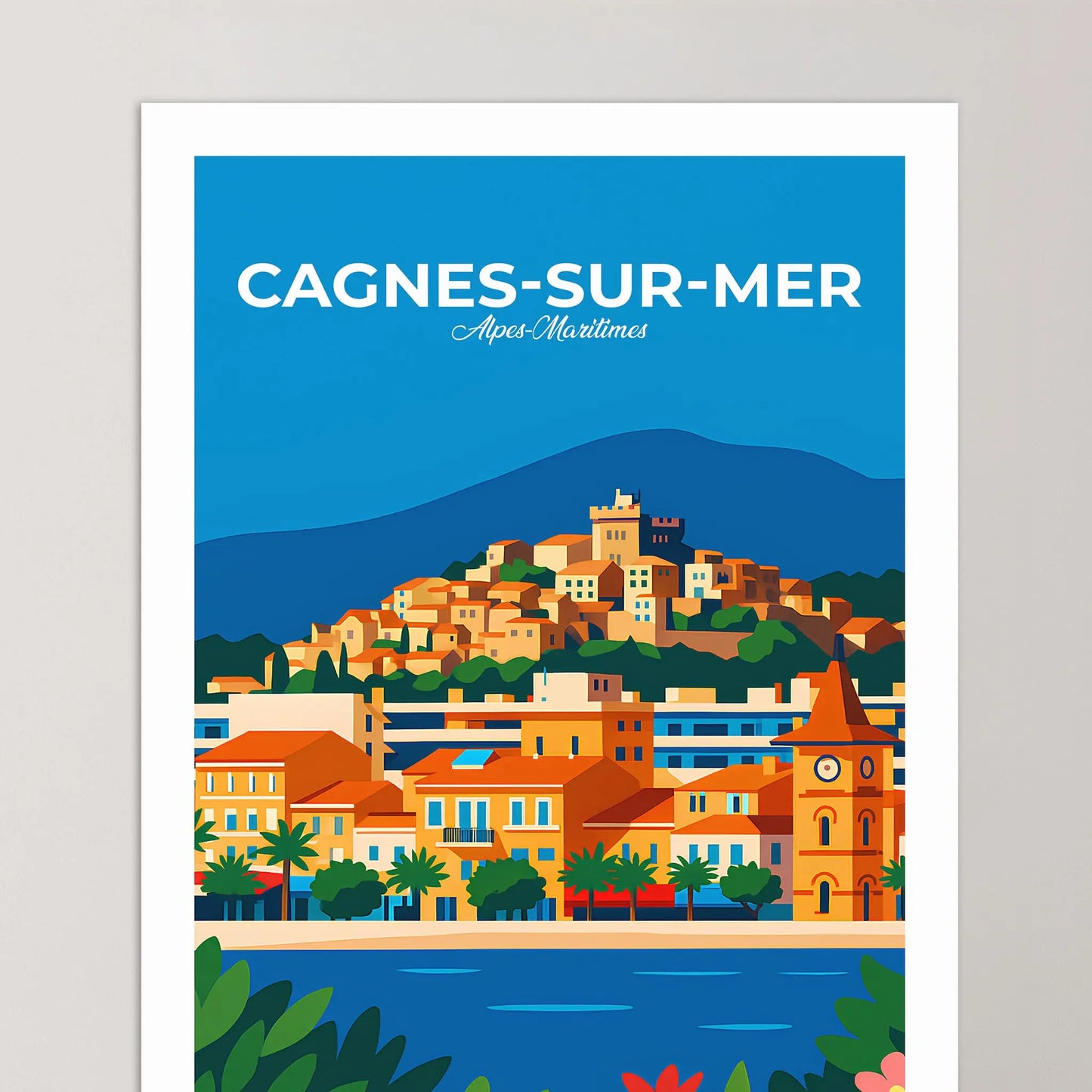 Affiche Cagnes-sur-Mer