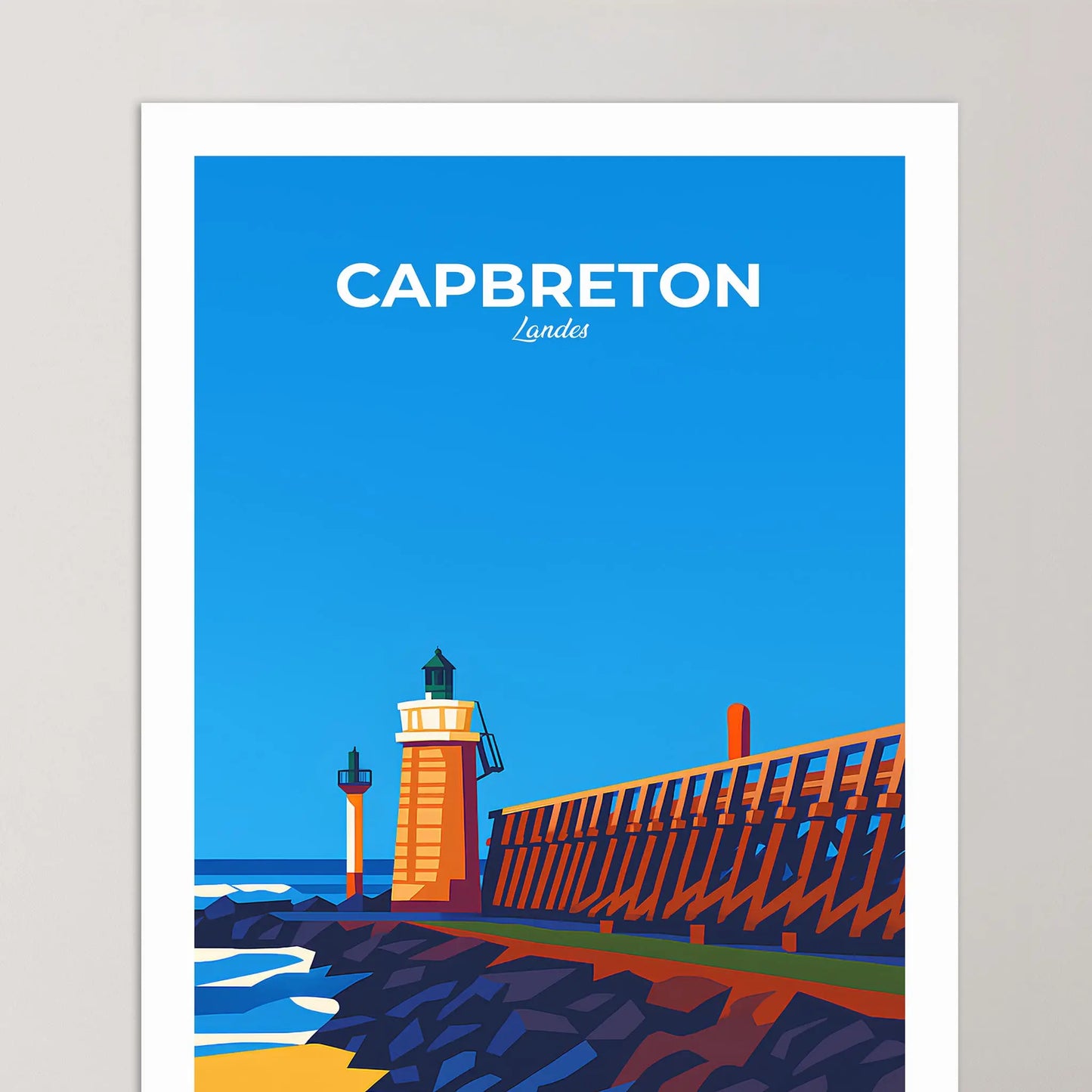 Affiche Capbreton