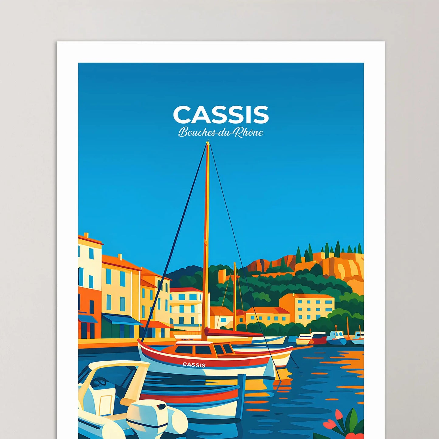 Affiche Cassis
