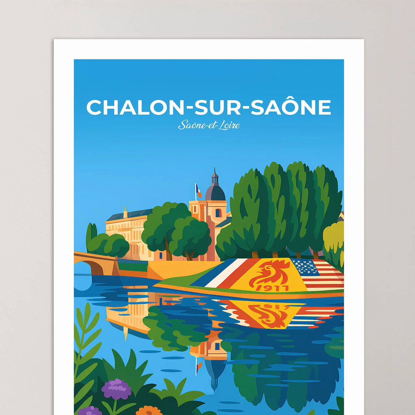 Affiche Chalon-sur-Saône