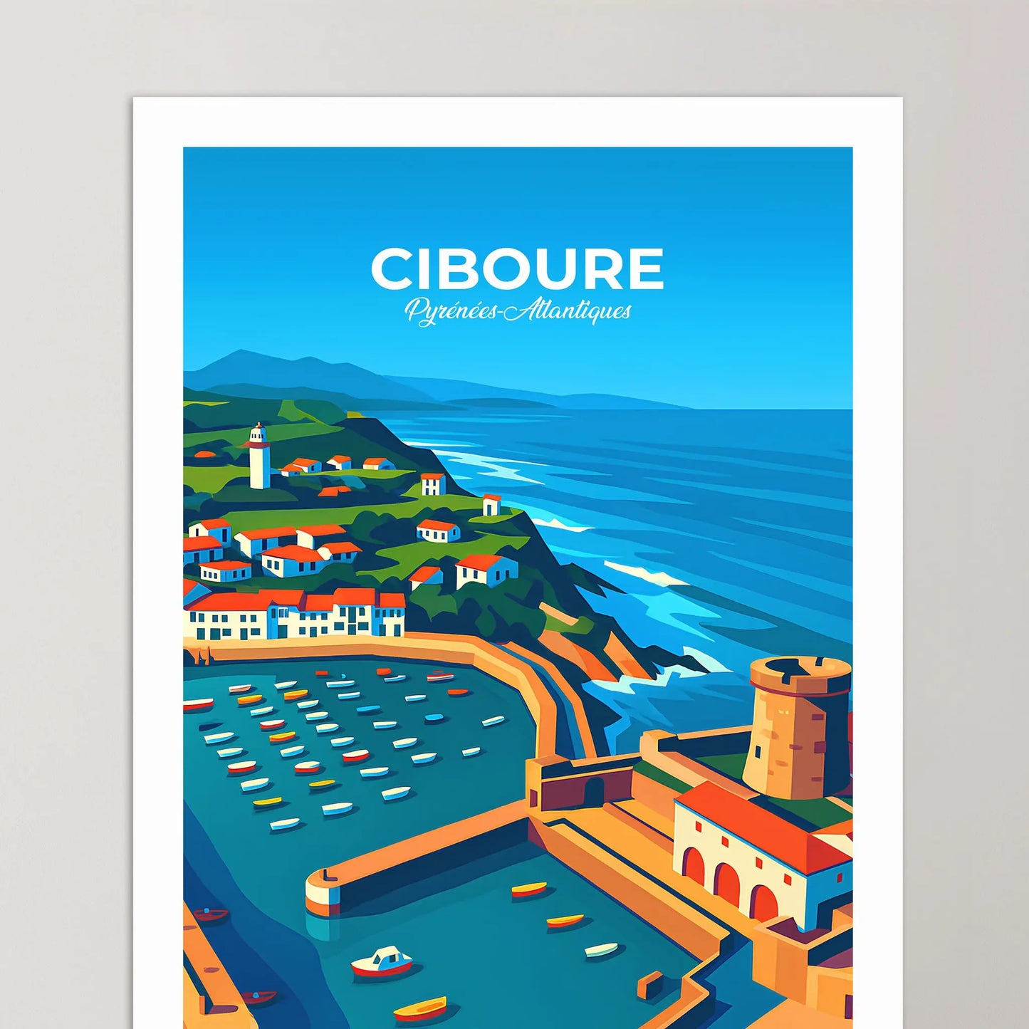 Affiche Ciboure