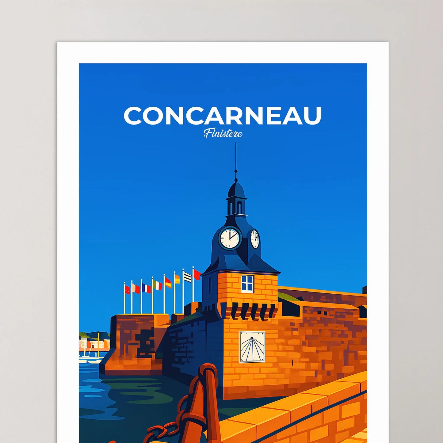 Affiche Concarneau
