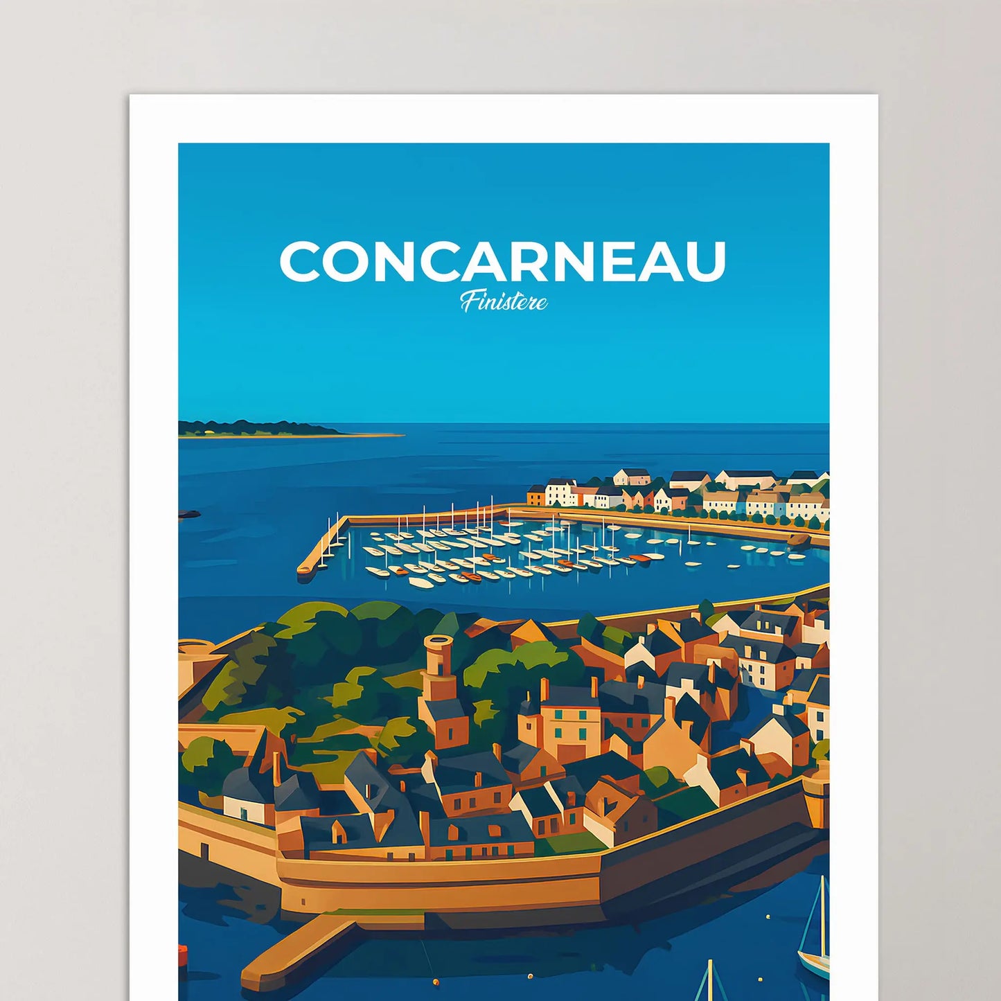 Affiche Concarneau
